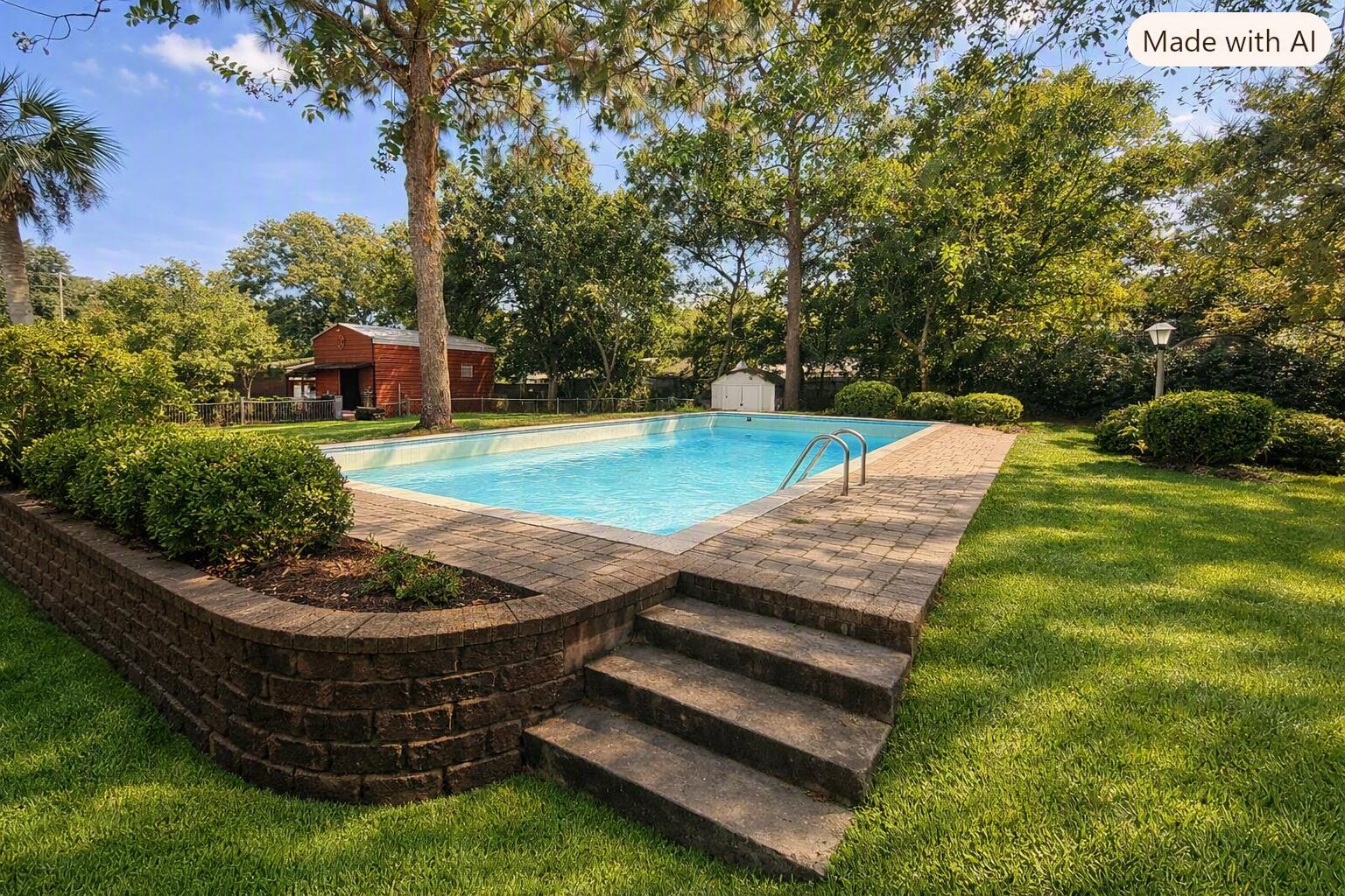 Check this deal out. 2/1 Pool Home huge yard and all major items have been done. 
Please verify Roof 2026 Ac 2024- Hot Water heater - 2024 This home is price to sell lowest price pool home on market !! Cloth Sheath Copper can be insured read below !! This is not the dangerous wire cloth wire is. This is sheath cloth and safe .