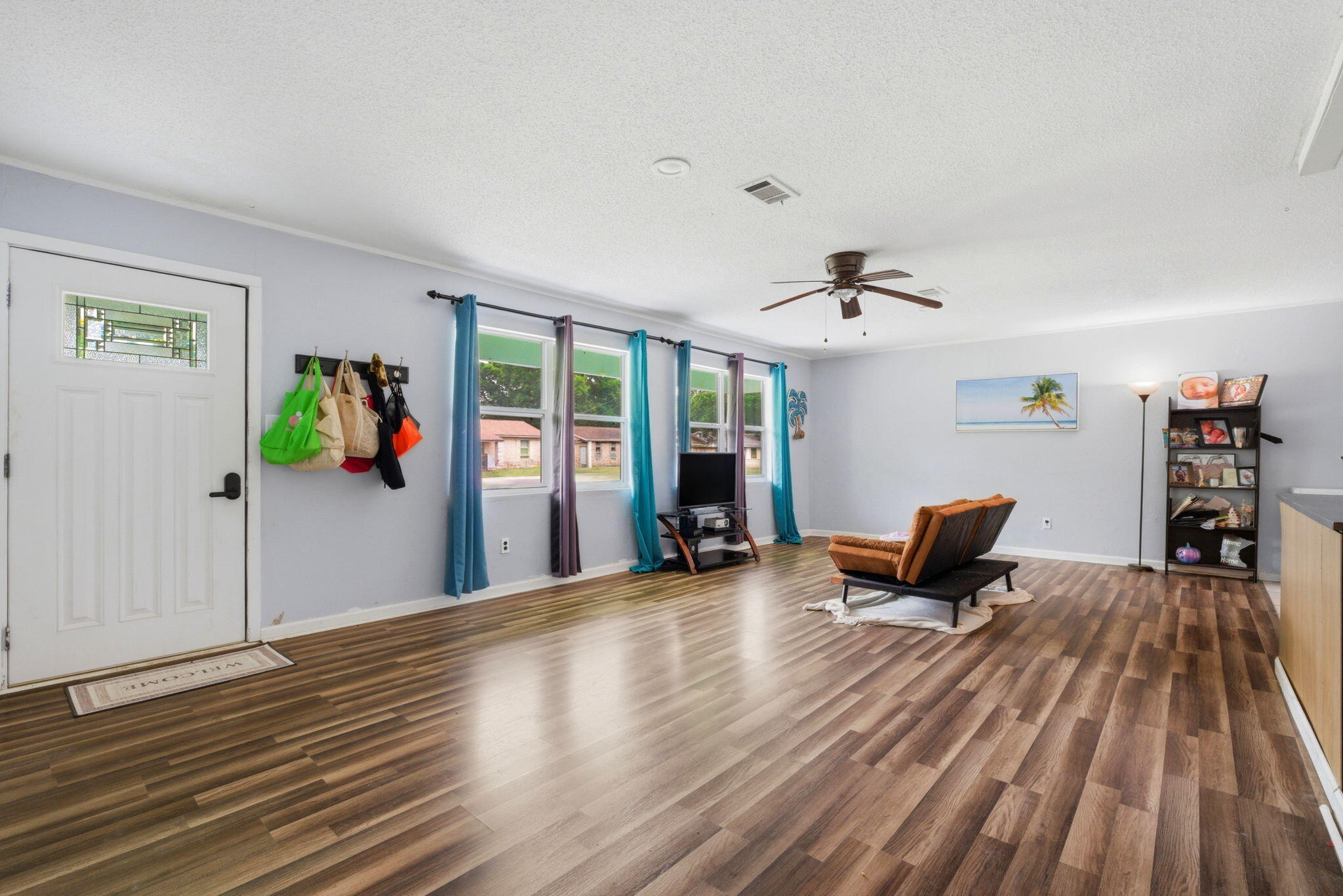 Looking for a home in a central Pensacola location WITH an inground pool? You have arrived! This updated 3-bedroom, 2-bath home offers a semi-open floor plan with several recent upgrades, including new luxury vinyl plank flooring (Dec 2024), fresh exterior paint, a new HVAC system (2025), and a new screened-in back porch. Two bedrooms also feature newer carpet installed within the last two years. As you enter the home, you'll find a spacious living area that flows into the kitchen and dining area, making it a great setup for everyday living or entertaining guests. The kitchen features tiled countertops, tiled backsplash, and plenty of cabinet storage. Step outside and enjoy the spacious backyard featuring an inground swimming pool, huge storage/garden shed, and plenty of room for gatherings, cookouts, or relaxing with family and friends. Conveniently located and move-in ready, this home is one you won't want to miss! storage/garden shed, and plenty of room for gatherings, cookouts, or relaxing with family and friends. Conveniently located and move-in ready, this home is one you won't want to miss!