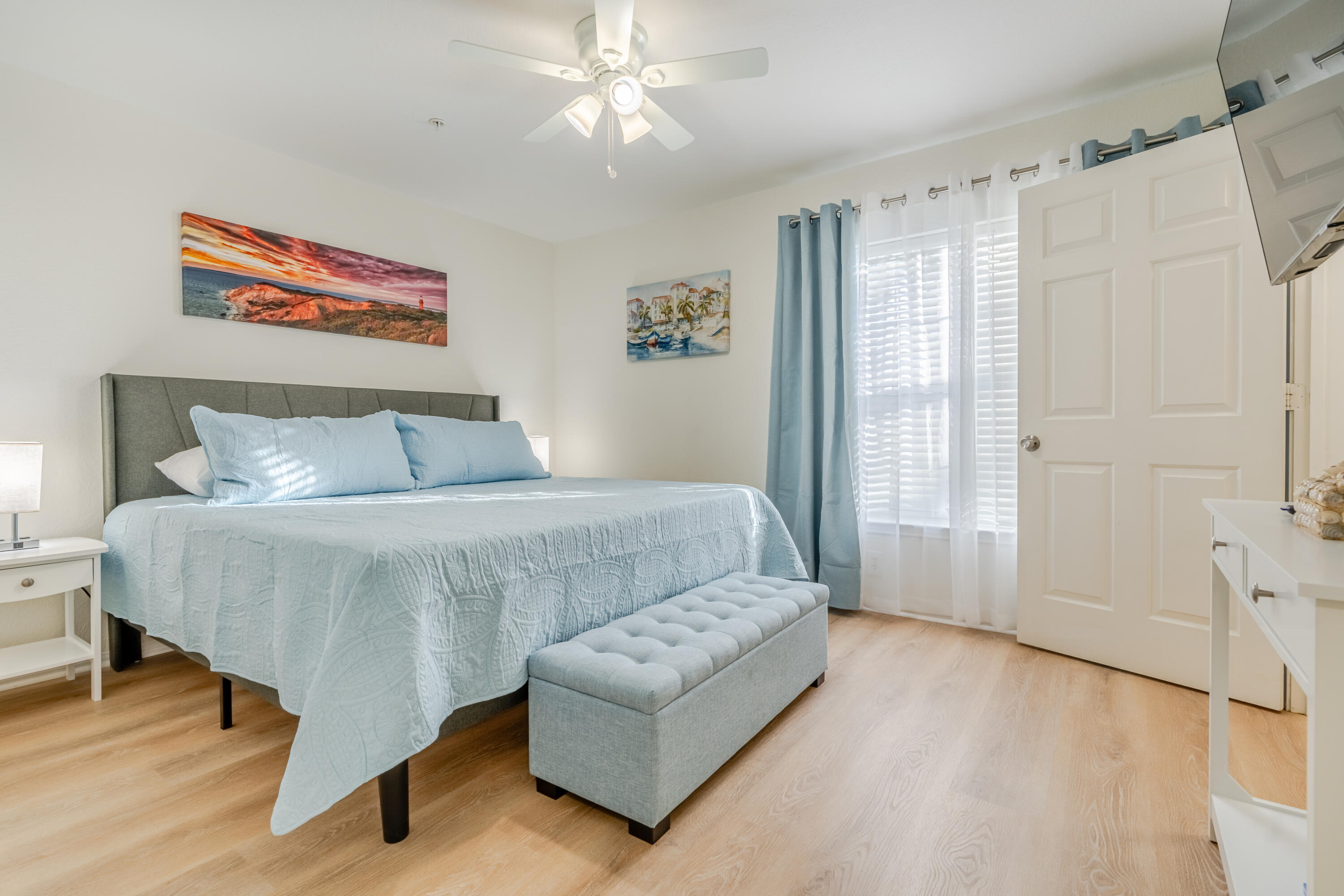 3BR 2BA Condominium in Indian Lake, Destin for experienced investors. Property is in Pristine condition. Proven short-term rental history for the last 2 years 60k in 2025 and 61k in 2024. Renovated granite countertops, stainless steel appliances, LVP flooring throughout, paint, modern bathrooms. Good size laundry room, washer / dryer included. The private balcony overlooking tropical palm trees and lush greenery offers a quiet and relaxing setting. Located in one of the newer buildings in the community (built in 2003). Residents and guest enjoy access to a community pool, and fitness center. Detailed Rental history available under documents. No special assessments. 
HOA $2,160.83 / quarter include amenities, building insurance, trash, cable TV.