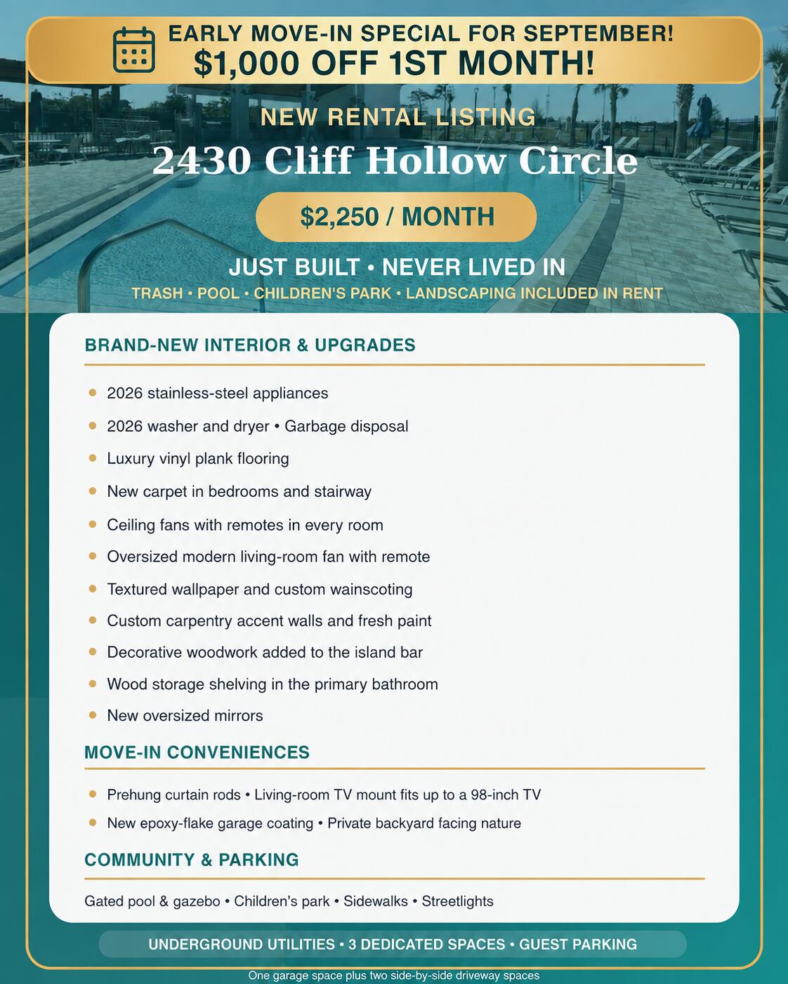 SOUNDVIEW T/H - Residential Lease