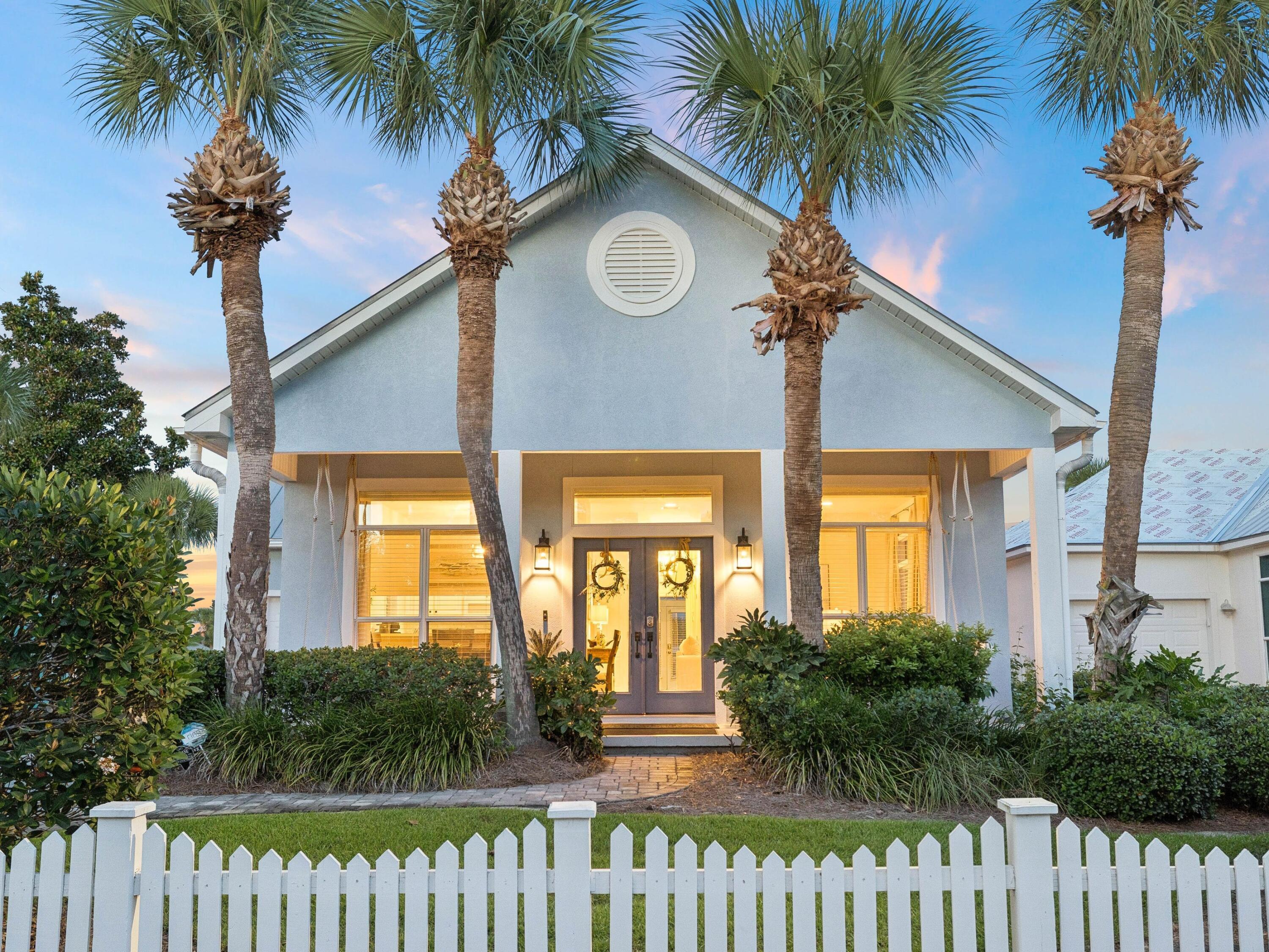 Located south of Emerald Coast Parkway in the gated Maravilla community, 351 Maravilla Drive offers a combination that can be hard to find in Miramar Beach: a detached 3-bedroom, 2-bath cottage with a one-car garage, private community beach access, resort-style amenities and short-term rental capability. Positioned in the beachside half of the community, the home is approximately 0.2 mile from Maravilla's private, gated beach access and is well suited for use as a primary residence, second home or vacation rental. The home's location within Maravilla is another standout feature. The back porch overlooks and provides convenient access to one of the community pools--an especially appealing setup for families and rental guests. Maravilla's amenities include two swimming pools, including one that is seasonally heated, along with tennis courts, basketball, shuffleboard, community grilling areas, and private beach access. Owners also have the option to separately purchase seasonal beach chair service, providing dedicated chairs and an umbrella at the beach for added convenience during beach days.

Inside, the 1,404-square-foot home offers a comfortable single-level floor plan with three bedrooms and two baths. Recent seller updates include fresh interior paint and new washer, dryer and dishwasher. Additional improvements include an exterior repaint and rebuilt back deck in 2022, additional HVAC vents, a UV air-purification system, and programmable keyless entry.

Offered furnished with seller personal exclusions, the property also includes a six-passenger golf cart. With its gated setting, proximity to the beach, community amenities, garage and short-term rental capability, 351 Maravilla Drive offers a turnkey opportunity in the heart of Miramar Beach, convenient to shopping, dining, and entertainment at Silver Sands, Destin Commons, Grand Boulevard, and beyond.