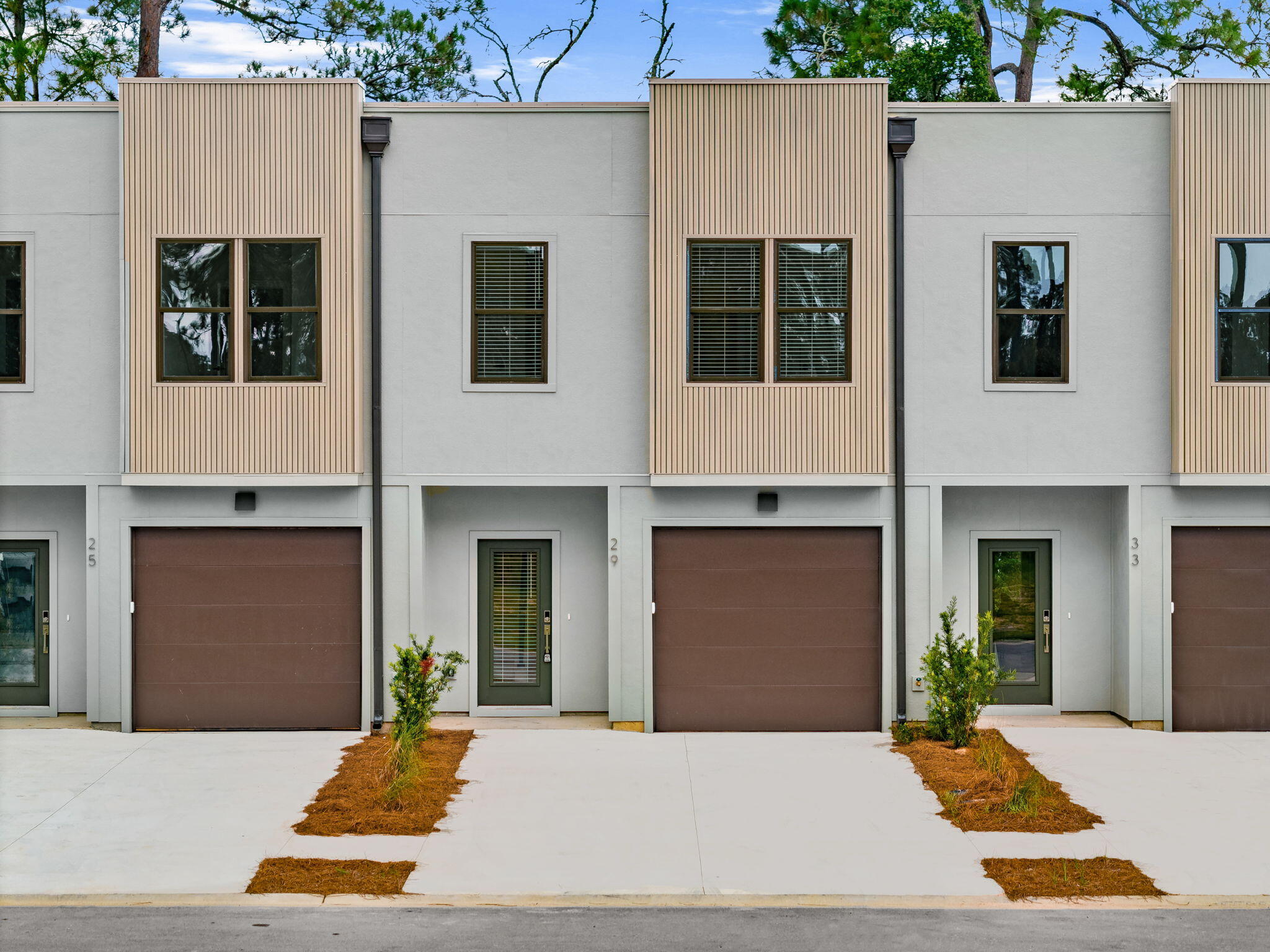 BRAND NEW- AVAILABLE NOW!
29 Old Barn Way Unit #5

Be the first to enjoy this brand-new modern townhome featuring 3 bedrooms, 2.5 bathrooms, and a 1-car garage in a convenient Santa Rosa Beach location.
This thoughtfully designed home offers modern finishes throughout, including:
Quartz countertops, Farmhouse sink, Luxury Vinyl Plank (LVP) flooring, Open-concept living and dining areas and Stylish, low-maintenance design

Enjoy being surrounded by some of South Walton's best amenities and outdoor recreation. Just minutes from Padgett Park and Playground, the South Walton Library, walking trails, a dog park, and Pilcher Park, where you'll find a boat launch, fishing docks, and picnic areas. Local favorites Farm & Fire, North Beach and The Bay are also nearby for dining and entertainment.

Location Highlights:
- Approximately 8 miles to Seaside (about 15 minutes)
- Approximately 35 miles to Pier Park in Panama City Beach (about 45 minutes)

A Rental Application Fee of $70 for each applicant will be collected to initiate a credit screening and criminal background check as part of the application evaluation process. Beach Sunsets Inc charges a Tenant fee of $25 per month payable with rent. Renter's Insurance is required; Option available for $11.95 per month. Pet Security Deposits are $500 PER PET and refundable if there is no damage at lease end. Pet Rent is $25 PER PET per month. At lease execution, security deposit(s), pet security deposit(s), and any lease required prepaid rent are due and payable. Your first rent payment is made the day you move in and due the 1st to 5th of each month thereafter.

***HOME IS UNFURNISHED 
***COMMUNITY POOL TO BE BUILT