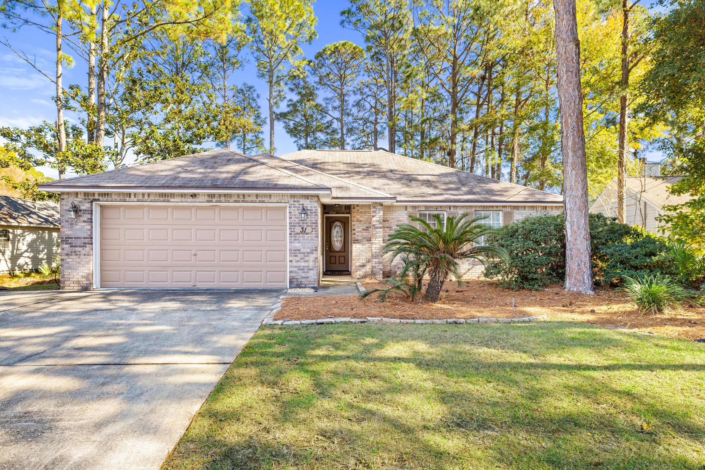 Welcome to your cozy 3-bedroom, 2 bath home conveniently located perfectly between the calm waters of the Choctawhatchee Bay and the beautiful emerald green of the Gulf Coast, you have all your necessities ideally located. Shopping centers, beaches, fishing, and attractions can all be found within 5 miles. The house has a relaxing outdoor area and a deck complete with pergola. In addition, there is water access to the beautiful Choctawhatchee Bay and a community pool at your disposal. This 1,351 square foot house comes fully furnished. This brick home is perfect for anyone looking for the Florida lifestyle.