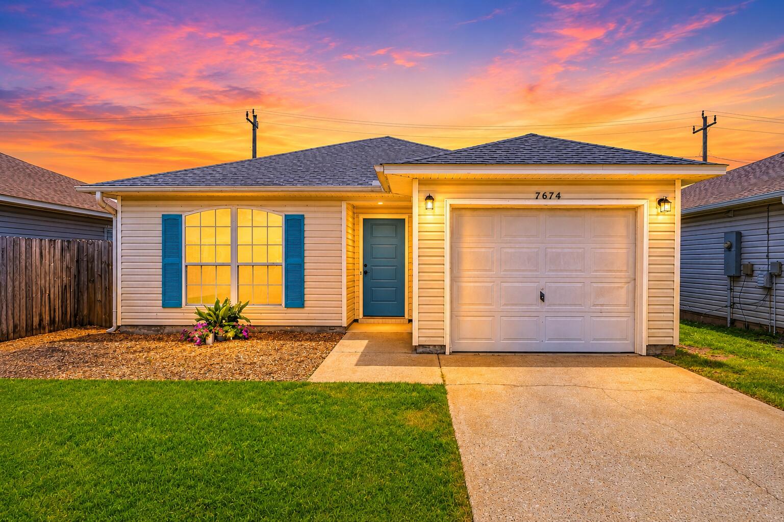 Welcome to this move-in-ready Florida cottage in West Navarre! This home checks every box with its prime location, extensive updates, energy-efficient features, affordability, and low-maintenance lifestyle. Perfect as a primary residence, vacation getaway, or profitable short-term rental investment. NO HOA! The open-concept floor plan features a spacious living room and kitchen with a breakfast island, stainless steel appliances (2025), and modern vinyl plank flooring throughout (2024). Major upgrades include a new roof (2022), energy-efficient split A/C units with R/C in every bedroom (2025), new ceiling fans with R/C (2026). New front door, bedroom doors, and sliding glass back door (2026). The primary suite offers a walk-in closet, dual vanities with new countertops (2026), and a relaxing garden tub. Step outside to the large covered concrete patio, perfect for grilling and entertaining. Additional updates include fresh interior paint, new window blinds (2026), Zoysia sod with irrigation (2025), and the washer and dryer are included. Conveniently located just minutes from Navarre Beach, shopping, dining, and schools, this beautifully updated home is truly move-in ready.