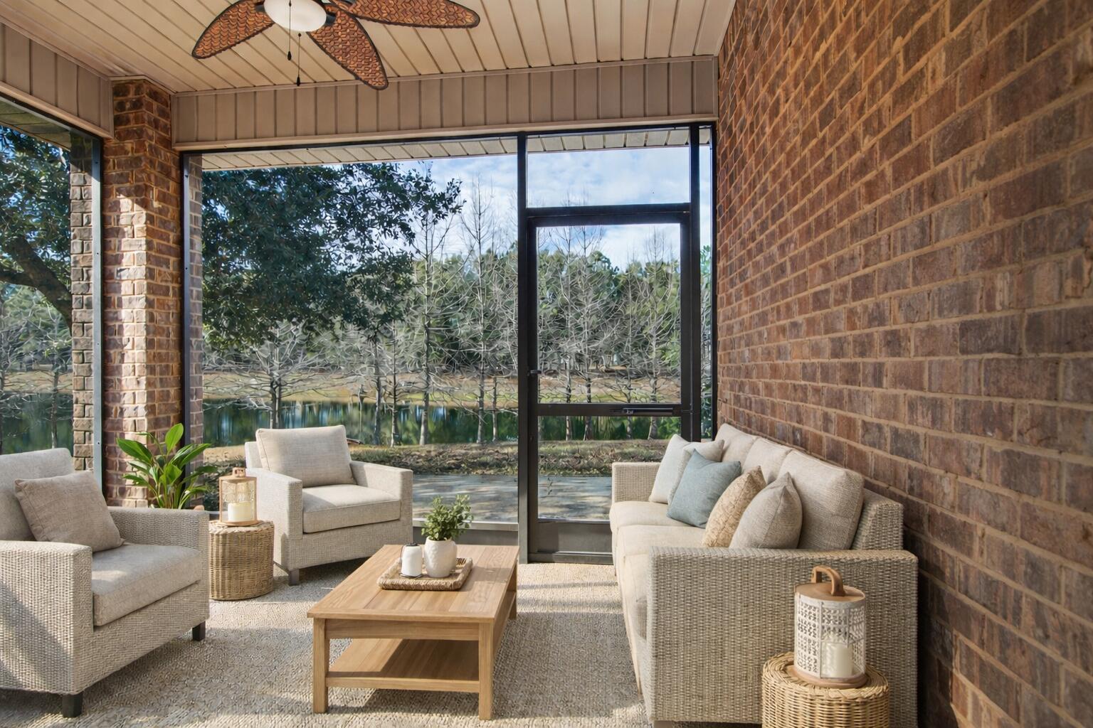 *Ask about our Preferred Lender Rates* Wake up to breathtaking pond views from your primary suite, spa-like bathroom, family room, kitchen, and screened porch in this beautifully maintained one-story home. Tucked away at the end of a peaceful cul-de-sac and backing to a tranquil, tree-lined pond, this 3-bedroom, 2-bath residence offers the perfect blend of comfort, privacy, and natural beauty. From the moment you step inside, you're welcomed by an airy, light-filled layout with thoughtful design throughout. Just off the foyer, a versatile flex room provides endless possibilities—ideal for a formal dining space, home office, or creative studio. The open-concept design flows seamlessly into the family room, where large windows frame sweeping pond views. Step outside to the covered, screened-in porch or sun-drenched patio, perfect for morning coffee or evening gatherings with friends, all set against a peaceful waterfront backdrop. The private owner's suite is a true retreat, complete with dual vanities, a soaking tub, a separate walk-in shower, a large walk in closet, and stunning pond views. Two additional bedrooms and a well-appointed full bath offer comfortable space for family or guests. A spacious laundry room with built-in storage is conveniently located just off the garage, with two ample storage/linen closets, adding to the home's practical appeal. Located in a vibrant, amenity-rich community, this home offers tranquil living while still being close to everything you need. Don't miss this rare opportunity to own a beautiful pond-front home in a quiet, sought-after setting.

Living in Hammock Bay means embracing a thoughtfully designed, resort-style community where everyday life feels both relaxed and connected. Set along the shores of the Choctawhatchee Bay in Freeport, this master-planned neighborhood is known for its natural beauty, walkability, and abundance of amenities that support an active, social, and well-balanced lifestyle.
Residents enjoy multiple resort-style swimming pools, including lap pools and family-friendly options, along with a state-of-the-art fitness center offering modern equipment and group classes. Outdoor enthusiasts appreciate the miles of scenic walking, jogging, and biking trails that wind through preserved green spaces, lakes, and tree-lined streets. Tennis courts, pickleball courts, basketball courts, and playgrounds provide something for every age and interest.
Hammock Bay is also designed for connection and community. A vibrant town center hosts regular events, farmers markets, food trucks, concerts, and seasonal gatherings that bring neighbors together. Parks, open lawns, and shaded seating areas encourage outdoor living and casual meetups, while dog-friendly spaces make it easy to enjoy the neighborhood with pets.
Families value access to highly regarded local schools, while everyone benefits from the community's convenient location just minutes from shopping, dining, and everyday essentials in Freeport, with an easy drive to 30A beaches, Destin, and Sandestin. With its blend of nature, amenities, and intentional design, Hammock Bay offers more than a place to live, it delivers a lifestyle centered on comfort, wellness, and connection.