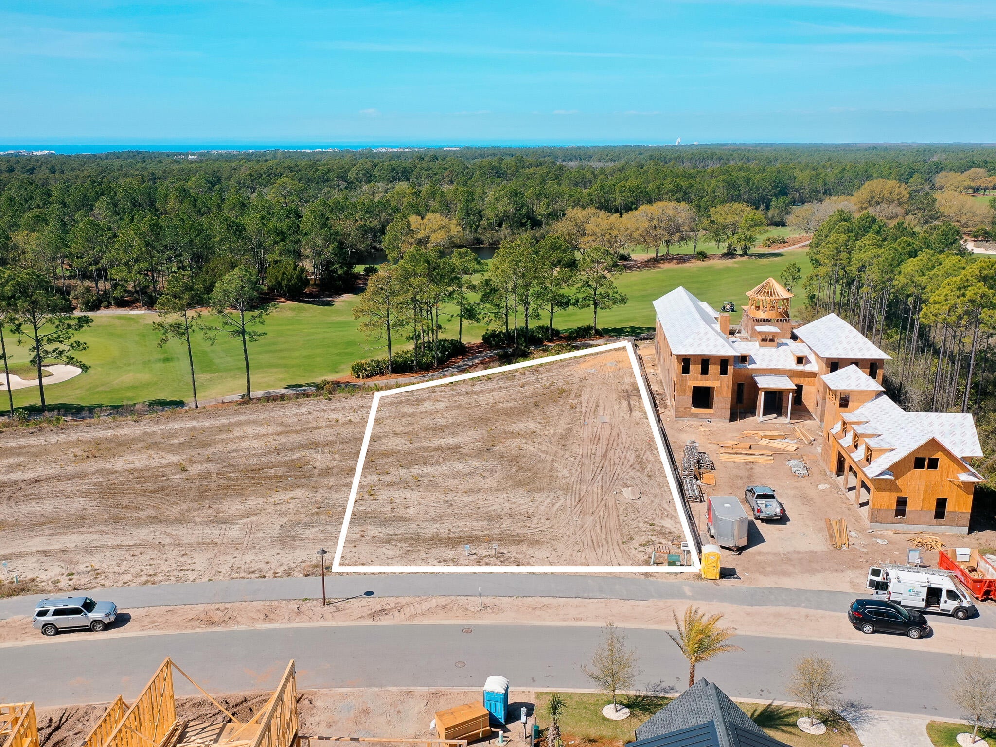 Build your dream home on this exceptional golf course homesite in the prestigious, gated Watersound Camp Creek community. Perfectly positioned overlooking the renowned Tom Fazio-designed championship golf course, this premium homesite offers breathtaking views and an unparalleled setting for luxury coastal living along Florida's Emerald Coast.

A unique opportunity presents itself to construct your custom home in one of Inlet Beach's most exclusive communities. Ownership in Watersound Camp Creek includes exclusive membership opportunities to the Watersound Club, offering an extraordinary collection of world-class amenities. Enjoy access to three championship golf courses, including the Tom Fazio-designed Camp Creek Golf Course and the acclaimed Davis Love III-designed The Third. Members also receive complimentary beach chair and umbrella service at the Gulf-front Beach Club, access to an expansive 11,000-square-foot wellness center, resort-style pools, premier tennis and pickleball facilities, exceptional private dining venues, and an impressive array of exclusive club amenities.

Ideally located just minutes from the sugar-white sand beaches of Scenic Highway 30A, this homesite provides convenient access to the area's charming coastal communities, boutique shopping, and award-winning dining while offering the privacy and prestige of one of the region's most sought-after luxury neighborhoods. Whether you're envisioning a primary residence, vacation retreat, or legacy property, this remarkable homesite provides the perfect canvas to bring your vision to life.

Don't miss this rare opportunity to own in the exclusive Watersound Camp Creek community.

Lot lines shown in photos are approximate and are provided for illustrative purposes only.