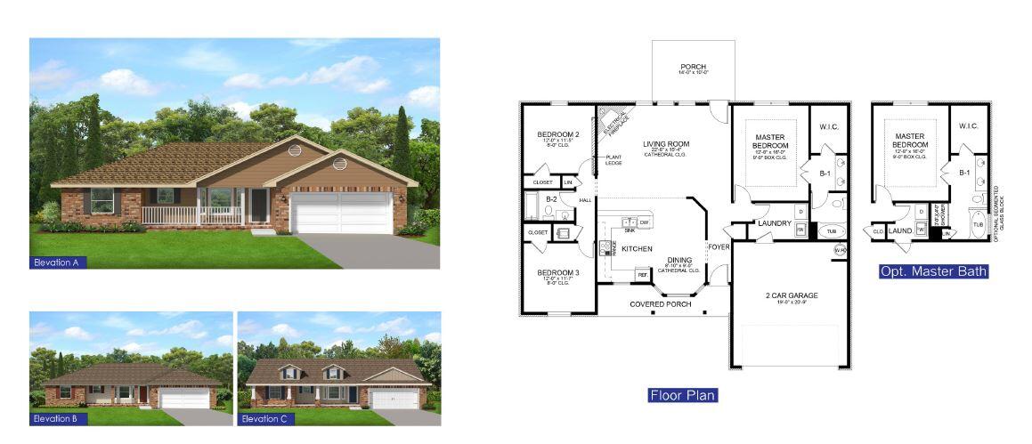 Welcome to HIDDEN PINES by Adams Homes. Located just 30 minutes to Navarre Beach, with close proximity to schools, shopping and much more. This home is 3-sided brick with Hardi design front, 2 car automatic garage, sprinklers with timer, and a sodded yard with a landscaping package. Some upgrades that are being added to this home include granite/quartz countertops in kitchen and bathrooms, Puretec LVP flooring everywhere with carpet only in bedrooms, and garden tub in the master bathroom.