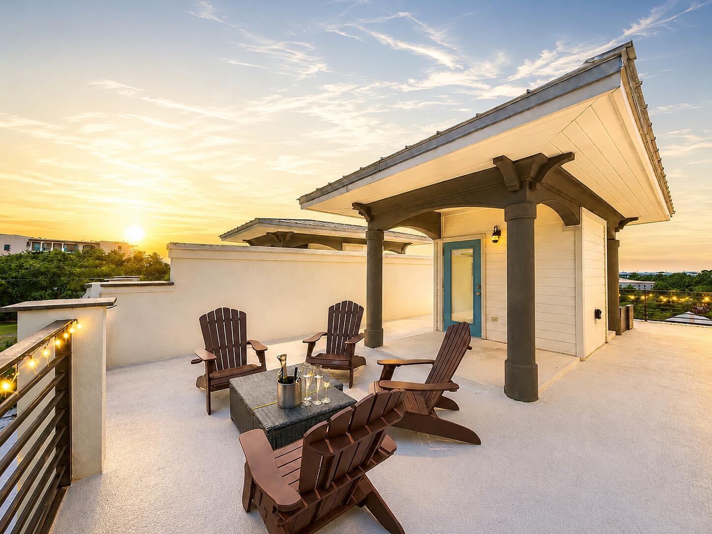 Providing a beautiful 30A experience -- where life slows down and lasting family memories are made. Start your mornings with a walk to coffee, spend afternoons on the sugar-white beaches of 30A, and end the day watching the sunset from your private rooftop terrace. Beautifully furnished across three spacious levels, this four-bedroom, four-bathroom townhome is designed for friends to reconnect and for families to gather. Two inviting living areas, a charming bunk room, and an updated open-concept kitchen create the perfect setting for vacations, entertaining, and relaxing after a day in the sun. Ideally located just steps from the community pool and a short walk to the Blue Mountain Beach Creamery and beach access, you'll enjoy elite proximity to local cafés, restaurants, boutiques, and the Gulf's emerald waters--all without needing your car. Whether you're searching for a private coastal retreat or a high-performing investment, this home delivers both, with projected annual rental income of $80,000. More than a beach home, Thirty Blu Unit 2 is where family traditions begin and every visit leaves you looking forward to the next.