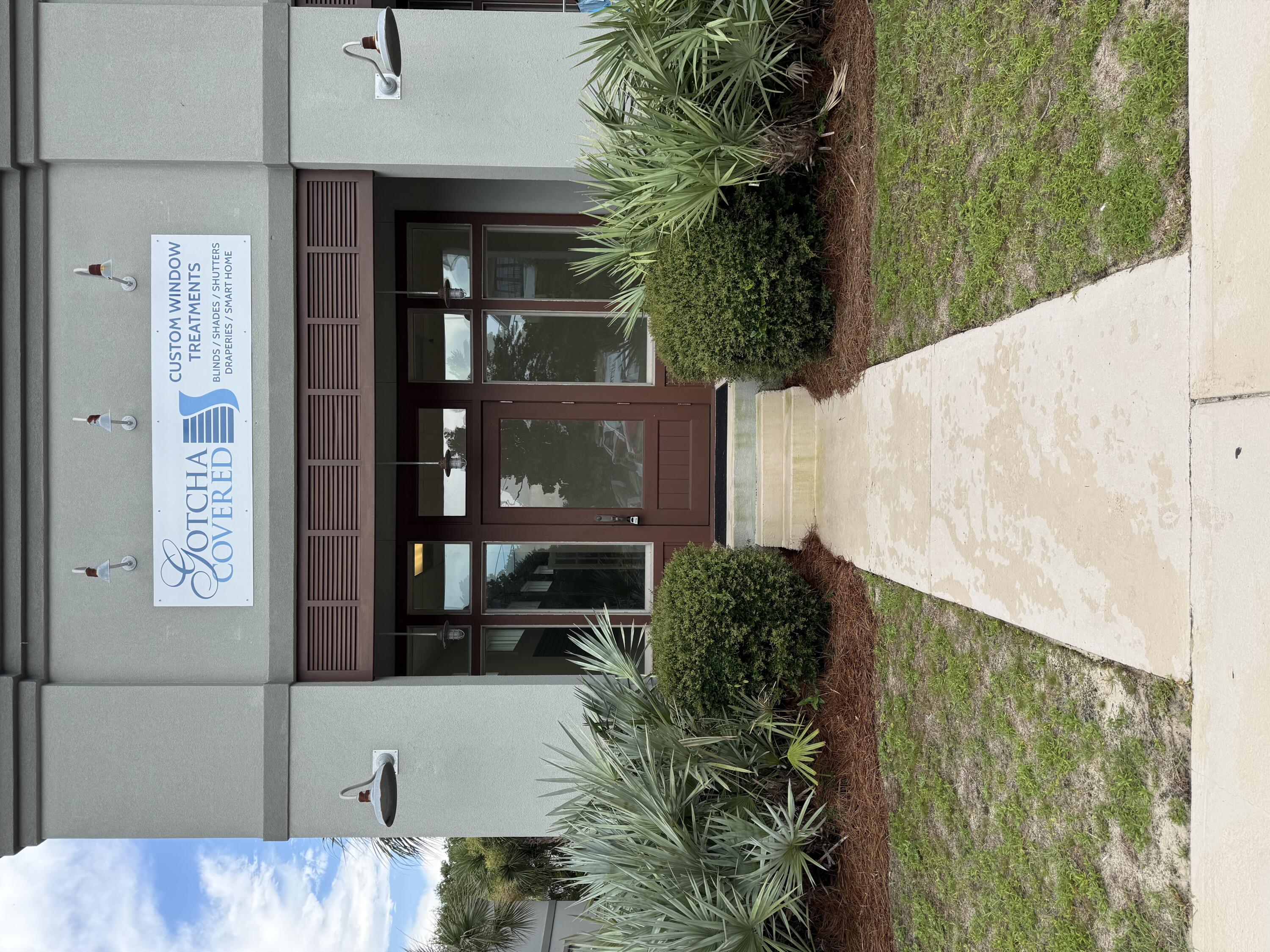 Great office, retail, or even medical space facing 30-A. Fantastic location in Blue Mountain beach. This space features high ceilings, beautiful wood flooring, an entry room, 2 offices with stylish window doors and a private bathroom. No CAM! Call to see today!