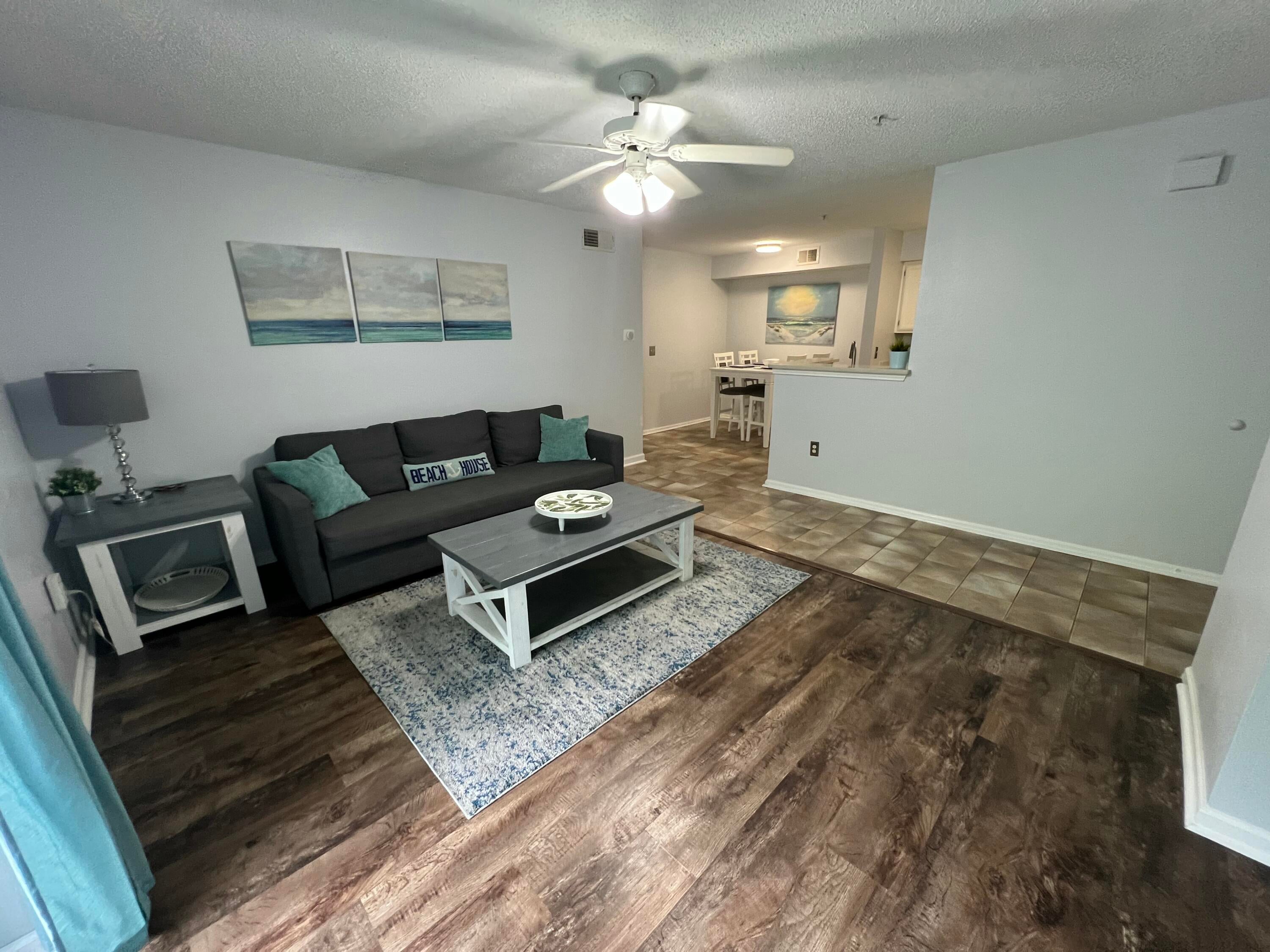 Prime Location-Welcome to 4070 Dancing Cloud Ct Unit 180--your opportunity to own a beautifully located condo in the heart of Destin, just minutes from the world-famous Emerald Coast beaches. This beautifully maintained 1-bedroom, 1-bath condo offers the perfect combination of comfort, convenience, and coastal living. Featuring a thoughtfully designed space, this unit provides an open and inviting layout ideal for both full-time living or as an investment property. The functional kitchen features elegant Calacatta Monaco quartz countertops that add a sophisticated coastal feel while providing a durable, low-maintenance surface. The spacious bedroom and comfortable living area create a cozy yet versatile environment. Step outside to your private balcony--ideal for morning coffee, evening unwinding, or enjoying Florida's coastal breeze. Located in the desirable Indian Lake community, residents enjoy access to a pool, clubhouse, gym, playground, and scenic outdoor areas. The community is known for its peaceful setting while still being just minutes from Destin's world-famous beaches, shopping, dining, and entertainment. Whether you're looking for a primary residence, vacation getaway, or rental opportunity, this property checks all the boxes. Want it furnished? No problem! The furnishings are available and can be included with the sale. With its prime location and strong rental potential, it's an excellent opportunity to own one in the heart of Destin!!