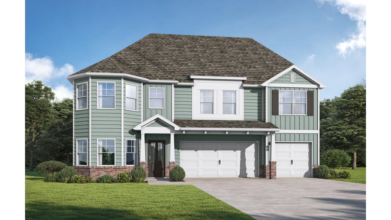 Welcome to The Laurel. From the beautiful exterior with bay windows, enter the 2 story foyer. The dining room w/coffered ceiling opens conveniently to the eat in kitchen & flows seamlessly into the dramatic 2 story family room w/fireplace. Enjoy all the natural light cascading inside from the multitude of windows across the back of your home. As you make your way upstairs you experience the spaciousness of the home design. The primary suite has a separate sitting area featuring bay windows & the perfect bathroom to relax & rejuvenate. The 2nd floor has 3 additional bedrooms, 2 full baths & a loft. One more bedroom & bath downstairs. Covered porch, 3 car garage. Now is the time for you to add and choose options and upgrades to make your NEW home just the way you want it!