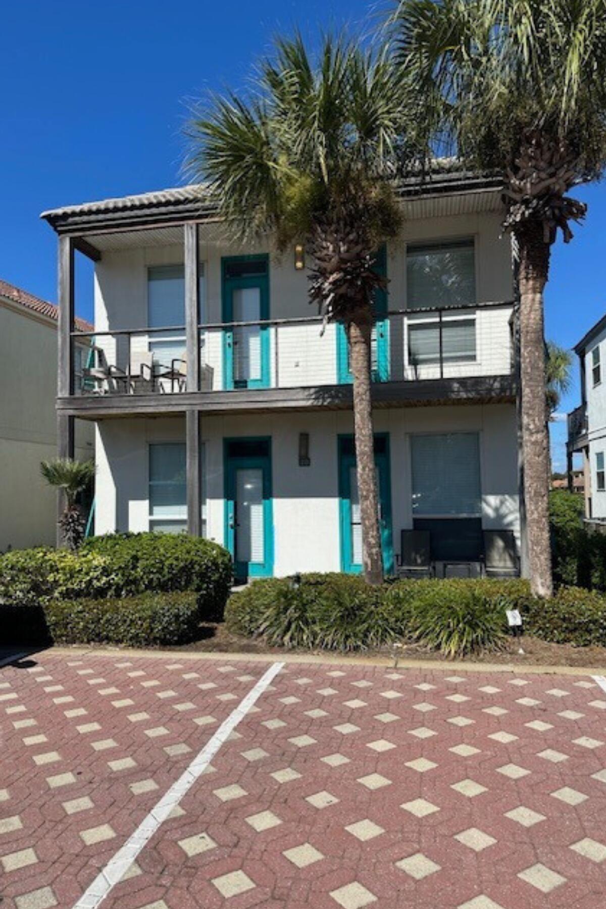 Destiny Beach Villas rock!!  Two fully furnished 2 bedroom/2 full bath rental units on Scenic Hwy 98 - just steps away from popular Crystal Beach.  Each unit is fully furnished.  Recent improvements include back deck furniture 2024, new king size mattresses 2024, new floors and kitchen cabinets in down unit 2024. Back yard is Four Prong Lake with lots of nature - fish, ducks and turtles.  Extended paver deck on down unit for barbecue.
Everything is near by - shopping and recreation.  Large community pool for owners and rental guests.  A totally relaxing property on a lake. Walking access over and under Scenic Hwy 98 to Destin's white sand beaches!!!  Each unit has 2 assigned parking spaces with added guest parking.  A top investment opportunity on the Emerald Coast.