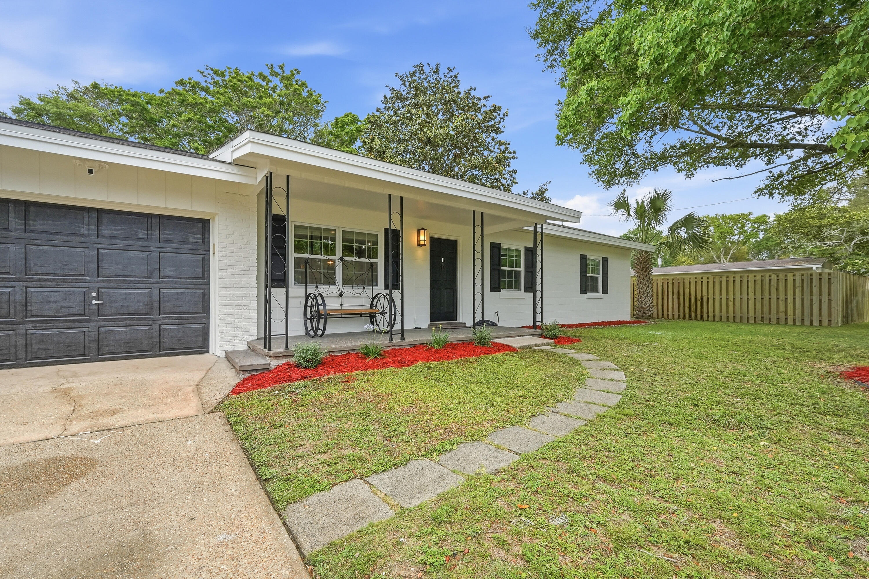 Welcome to 721 Kris Ave located in the highly desirable Kenwood neighborhood! This beautifully updated and well maintained home offers the perfect blend of comfort, convenience, and coastal living. Featuring a functional layout, the home showcases stunning high-beam ceilings crafted from natural wood, adding warmth, character, and an inviting architectural touch to the living space. The property also displays spacious living areas, an updated kitchen, and a large backyard perfect for a pool, entertaining, and relaxing. Located just minutes from white sand beaches, shopping, dining, parks, and military bases, this home is ideal as a primary residence, vacation getaway, or investment opportunity. Enjoy a quiet neighborhood while still being close to everything the Emerald Coast has to offer!