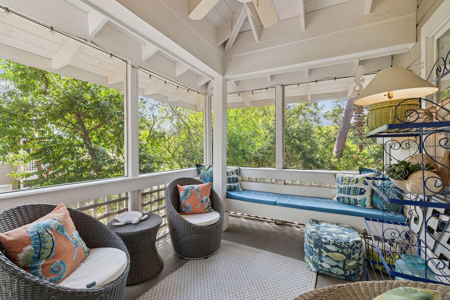 Discover your slice of coastal paradise at Hidden Dunes, a true hidden gem in the heart of Miramar Beach. This bright and cheerful 2-bedroom, 2-bath condo offers an inviting open layout with granite countertops, tile flooring, and charming coastal décor throughout.
Enjoy your morning coffee or evening wine on the large porch overlooking lush natural landscaping, or step inside to a spacious first-floor primary suite complete with an ensuite bath for ultimate comfort. A spiral staircase leads to a loft-style guest bedroom and bath, creating the perfect setup for hosting family and friends. Hidden Dunes delivers a nostalgic "Old Florida" feel with 27 acres of lush, gated grounds and over 500 feet of private deeded beach access. Resort-style amenities include multiple pools and hot tubs, a professionally staffed tennis and pickleball center, playground, seasonal golf cart tram service, basketball court, walking trails, and seasonal beach chair service.
Sold fully furnished and rental ready, this unit is the perfect turnkey retreat for beach lovers or investors looking to generate immediate income in a premier coastal community.