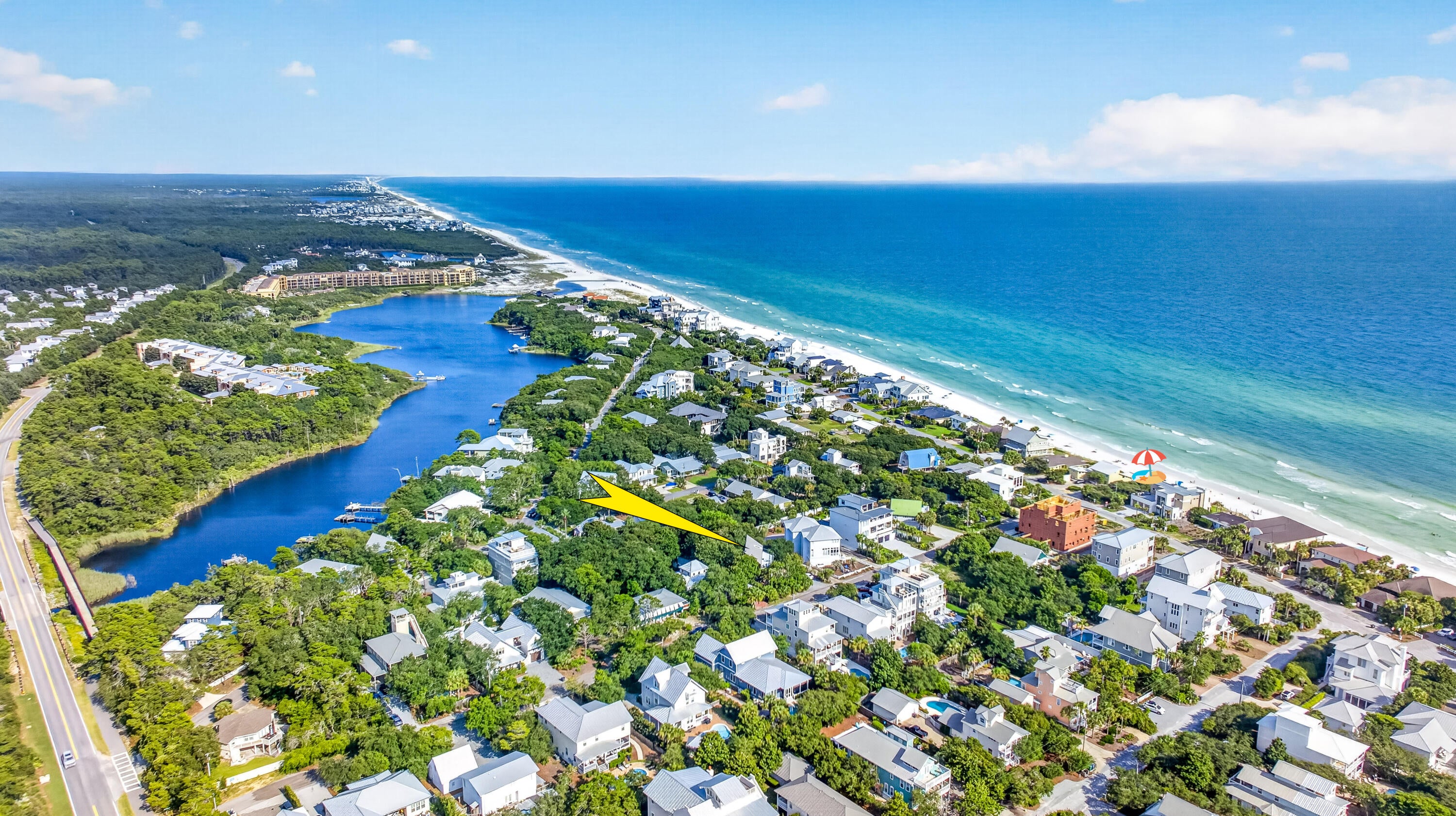 Extraordinary potential approximately +/-500' from neighborhood beach access in historic Blue Mountain Beach of Scenic 30A, Florida!  This rare lot measures 75' x 150'. Showings are by scheduled appointment only and can commence on or after September 3, 2026.