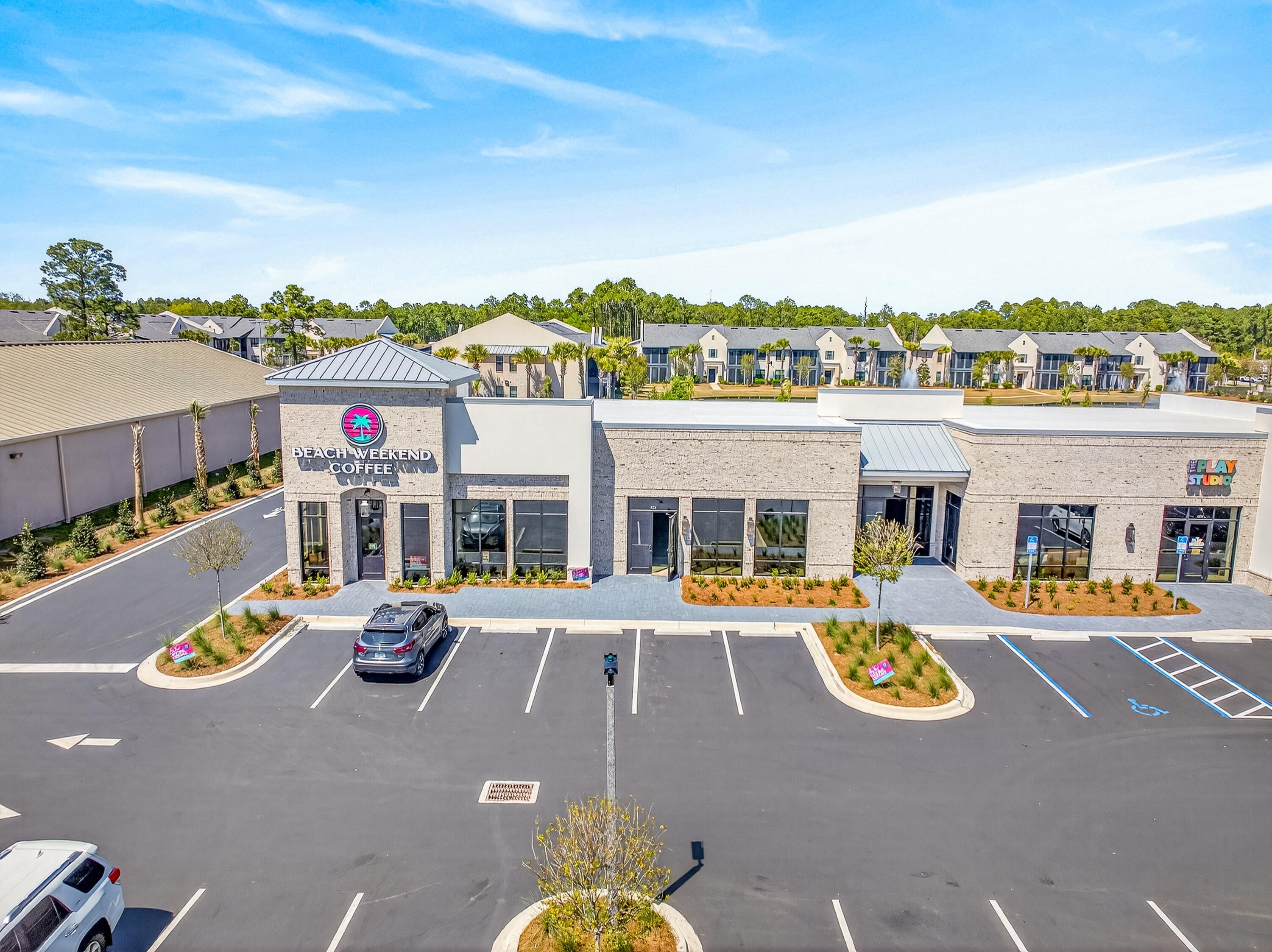Prime 4,155 square foot Now Available for Lease in an approximate 11,406 square foot new outparcel retail plaza in Santa Rosa Beach, Florida.  The site extends 239' along Highway 98 frontage enjoying the benefits of an existing deceleration lane and access to a traffic light through The Shops of 393, a mixed-use development at County Road 393 and Highway 98, and within a few on CR 393 and its new multi-use path lead to the coveted Scenic 30A corridor and Gulf Place, as well as Ed Walline Regional Beach-Front Park; among the largest beach access points on Scenic 30A, and provides... an abundance of parking, restroom facilities, and a significant expanse for public beach use. The Shops of 393 is one of the most premier, mixed-use developments in South Walton County along the Gulf Coast of Florida. This prime outparcel commands significant visibility from a traffic count of approximately 50,000 vehicles daily. Please inquire for further details.