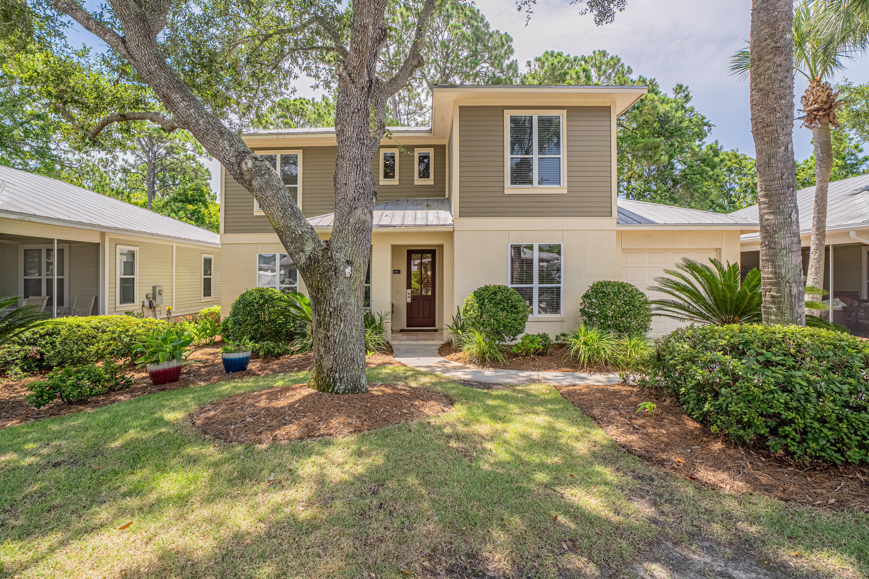 DON'T MISS THIS OPPORTUNITY to own in SANDESTIN!  This 3 bedroom, 3.5 bath home in Crystal Lake Phase II is being sold fully furnished and priced ready for your personal touches! The master suite is located downstairs with a garden tub and separate shower.  Upstairs are two additional spacious rooms + niche for more bed/office space.  There are 3 patio/deck areas, one is screened and shaded with privacy curtains.  This short-term rental restricted neighborhood includes a pool and yard services so you can relax, get to know your neighbors, and enjoy all Sandestin has to offer!  Beach access, Baytowne, and Grand Boulevard are just a short golf cart ride away.  Make this your next home today!!