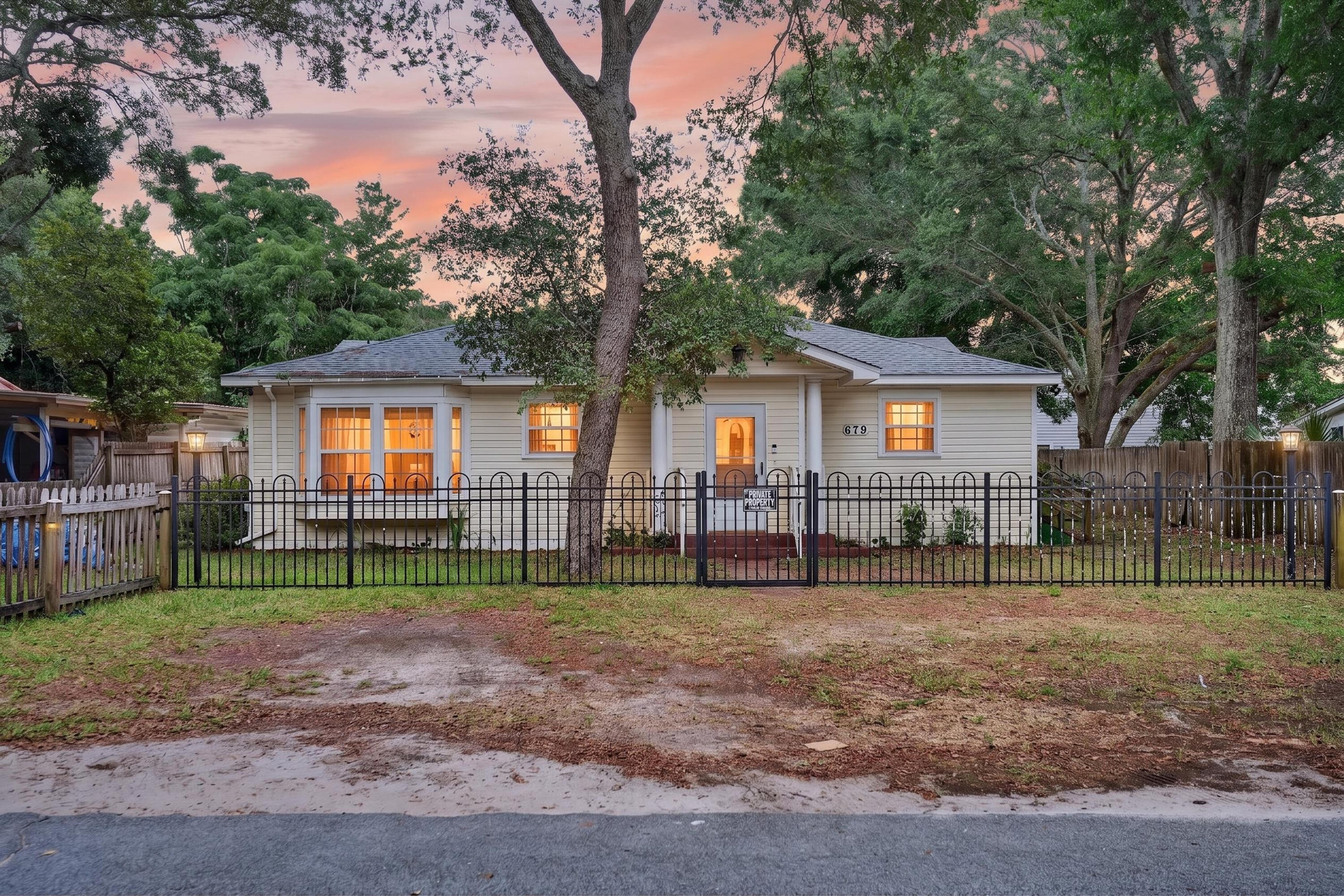 Home is actually under contract. Taking backups. This 4 bedroom, 2 bathroom home is bursting with potential and ready for your personal touch. The expensive, heavy lifting has already been done for you: features include a 2023 roof , a 2019 A/C with brand-new ductwork and returns (2025), and an updated electrical panel and wiring (upgraded 11/2025).
Inside, you'll find a mix of tile and classic wood flooring waiting to be restored to its original glory. The primary suite is oversized, complete with an en-suite bathroom. Outside, the large yard is fully secured with a mix of wood and metal fencing. With the major mechanical systems completely taken care of, this home just needs fresh paint and some cosmetic love to shine like new. Being sold AS-IS.