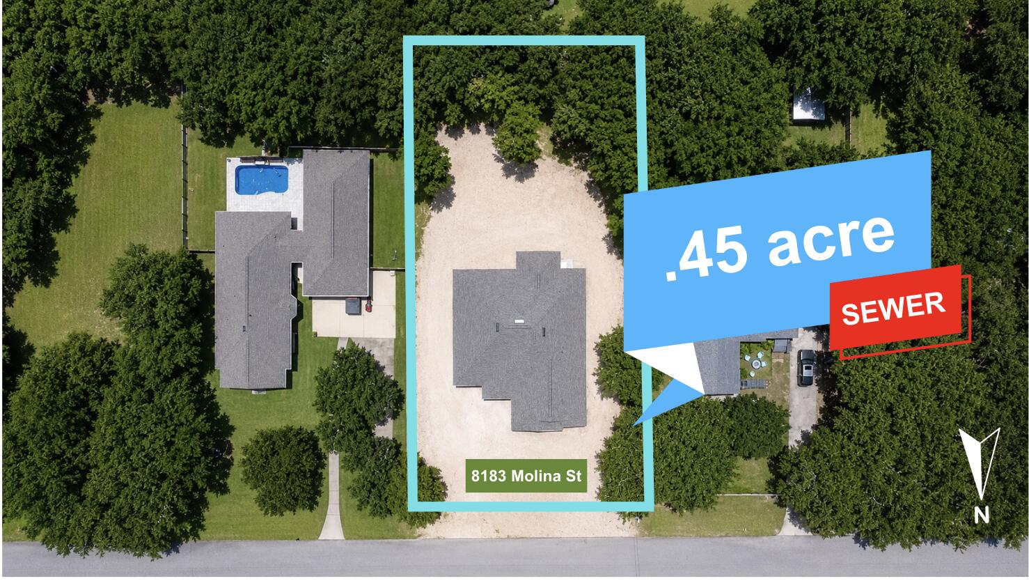 *New Construction - Lot Size 100 x 200 * 2 x 6 Exterior Construction * 3 Car Garage * Split Bedroom Plan with 4BR/3BA + 2 Flex Rooms + Dining Rm + Breakfast Cafe * 10 ft Ceilings in Main Living Areas * Wood Plank Laminate Flooring throughout * Tile in all Baths * Kitchen Features: Granite Countertops, Large Island, Shaker Style Cabinets, Stainless Steel Appliances & Walk in Pantry * Main Suite: Trey Ceiling & Bath with Zero Entry All Tile Walk in Shower with 2 Shower Heads, Separate Soaking Tub, Double Vanities & 2 Walk-in Closets * Ceiling Fans in All Bedrooms, Family Room & Covered Rear Lanai * Granite Countertops all Baths *  Covered Entry & Covered Rear Lanai * Lawn Pump, Well & Irrigation System * No HOA *