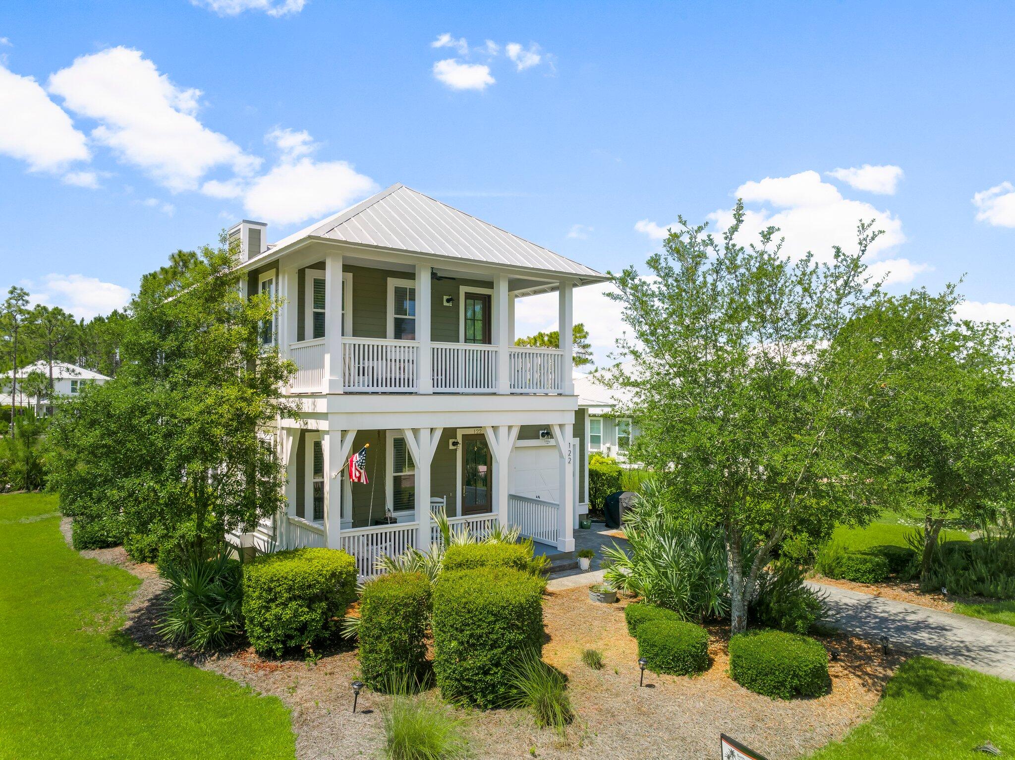 Lowest priced custom built home in Cypress Breeze! Welcome to your luxury built home by Turner Legacy Homes in the coveted Cypress Breeze Plantation, an exclusive community just moments from the world-famous 30A! Known for its sugar-white sandy beaches, emerald waters, and vibrant coastal lifestyle, 30A offers endless opportunities for dining, shopping, and outdoor adventures. This luxurious 3 bed, 3.5 bath home spans 1,848 square feet of beautifully designed living space. From the moment you step inside, you'll be captivated by the home's tall ceilings, 8' doors, shiplap accents, quartz countertops, and seamless flow of natural light, a rarity in today's builds. The gourmet kitchen is perfect for entertaining, while the sunroom provides a peaceful retreat to unwind. Home has impact doors and windows throughout. This one-owner home, boasting 3 bedrooms, each with their own private full bathroom and walk in closet, provides ultimate flexibility for either a vacation rental or primary/second home. With privacy unmatched, this home was built to give owners the ultimate retreat strategically positioned on this large lot (.22 acres) with natural preserve to the north, wide property lines and a wooded lot to the south.

The master suite is a true sanctuary, complete with a private balcony where you can savor stunning sunsets or coastal breezes. The spa-like en-suite bathroom features a soaker tub and large waterfall shower oasis, creating the perfect spot to relax after a day exploring the nearby beaches and trails of 30A. Cypress Breeze Plantation takes coastal living to the next level with its resort-style interconnected lagoon pools, offering a private oasis for residents. Whether you're hosting guests or simply enjoying a quiet afternoon poolside, this amenity truly sets the community apart.Located just minutes from the vibrant communities of Seaside, Grayton Beach, and WaterColor, this home offers easy access to boutique shopping, renowned restaurants, and outdoor activities, from paddleboarding on rare coastal dune lakes to biking along 30A's scenic trails.Don't miss your chance to own this one-of-a-kind home in one of the most desirable locations on the Emerald Coast. Schedule your private tour today and start living the 30A lifestyle!