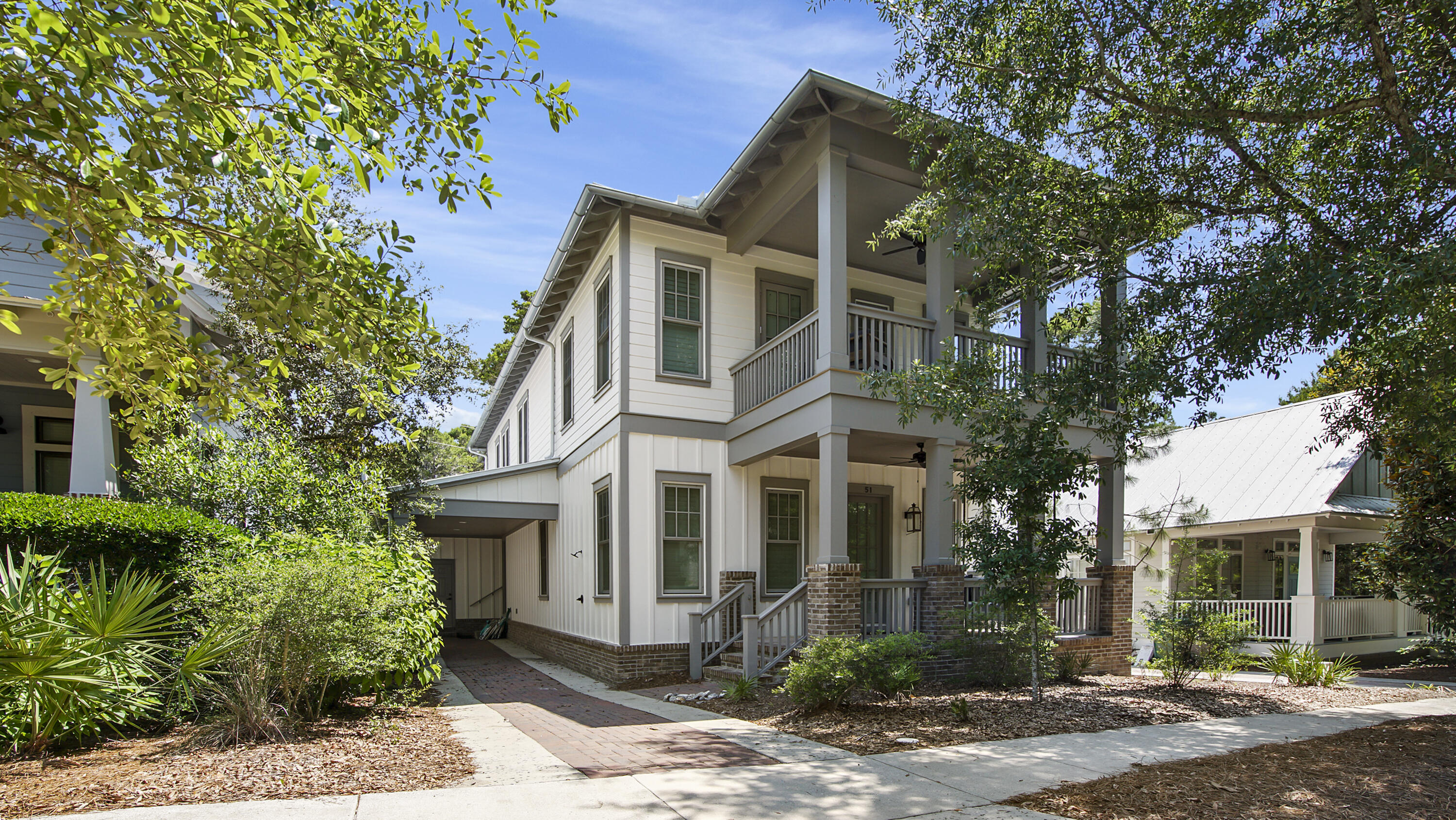 Exquisite Home in Forest Lakes on 30A

Welcome to your dream home nestled in the heart of Forest Lakes—one of the most sought-after neighborhoods along scenic 30A. Surrounded by mature live oaks and lush, meticulously maintained landscaping, this beautifully designed residence offers the perfect blend of privacy, comfort, and coastal charm.

This spacious home features 4 bedrooms, 4.5 baths, including two luxurious master suites—one of which boasts a spa-inspired custom rain shower. A large open-concept kitchen and living area create an inviting space ideal for family gatherings and entertaining. There's also a bonus room that's perfect for a home office, media room, or guest overflow.

As part of the Forest Lakes community, you'll enjoy exclusive amenities including a