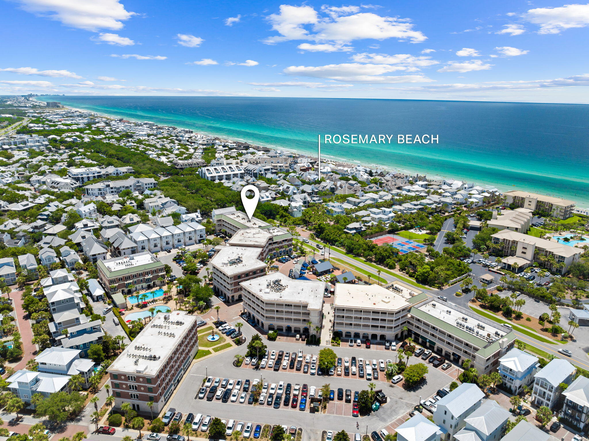Walk to Rosemary and Alys Beach from this renovated 3-bedroom condo on 30A. The unit sits in the heart of the Village of South Walton, within walking distance of both Rosemary Beach and Alys Beach, with deeded beach access through Seacrest Beach and the Rosemary Beach square close by. Park the car and leave it. Some of the best dining, shopping, and gathering spots on the east end of 30A are right outside the door.
Inside, the unit has been updated throughout. A completely renovated master bathroom, new countertops, new flooring, new lighting, and new appliances give the space a fresh, move-in-ready feel. A built-in beverage bar and a dedicated work station add function for both downtime and remote work, and a bunk room that sleeps four boosts occupancy for guests and renters. Step out to a spacious covered balcony overlooking 30A, made for morning coffee and the afternoon coastal breeze.
Sold fully furnished and turn-key, the condo is ready to generate rental income from day one.
Peddler's Pavilion is the town square of Seacrest Beach and sits steps away. It is home to the largest bike rental shop on 30A, plus Charlie's Donuts, Ticheli's wood-oven pizza, Beachside Burger Co., Reel 'Em In seafood, and the Sweet Peddler ice cream and candy shop. Grab a draft at Peddler's Pub or a cocktail from the walk-up Kickstand Bar, shop LMN and Little Pedal Boutique, and settle in for live music most nights through spring and summer under the covered pavilions. From March 1st through to October 31st, a free tram runs to the sand. The community pool complex includes a heated pool, a wading pool, and a hot tub.
Dining along 30A Avenue is minutes away, including Amigos and Amici 30A, Cuvee 30A, Idyll Hounds Proper, The Donut Hole, and Aja Elevated Asian Kitchen. This is a rare chance to own in one of the most walkable stretches of 30A. Schedule a private tour today.