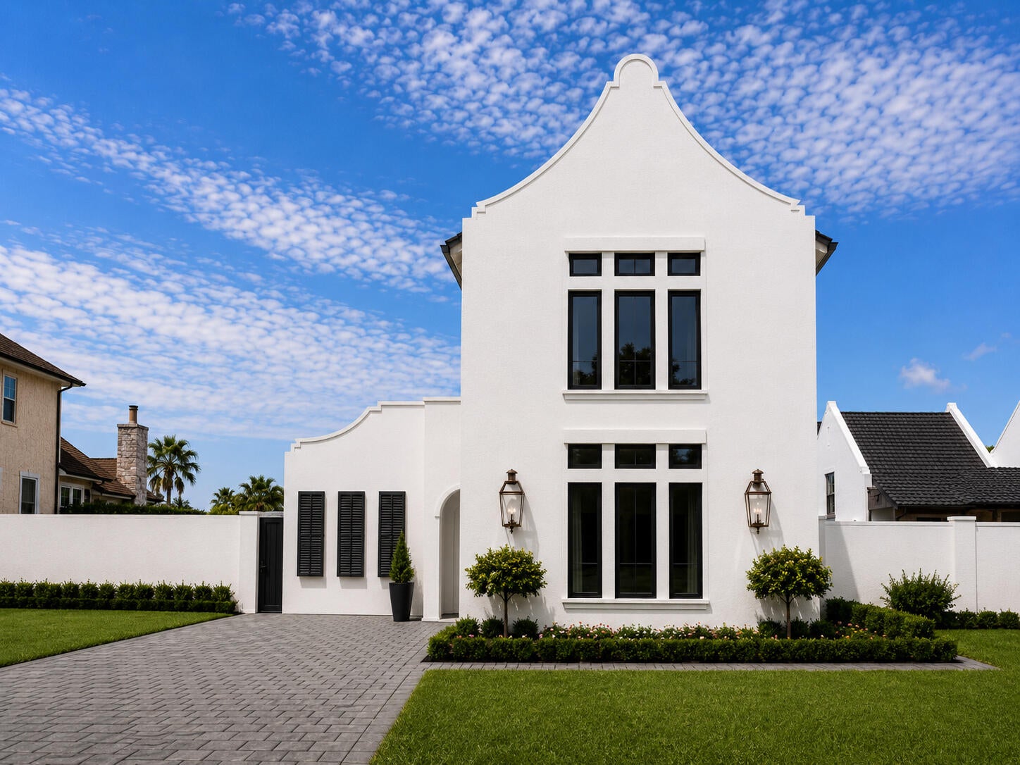 Experience the pinnacle of luxury coastal living in this exceptional new construction residence, perfectly positioned within the prestigious gated community of WaterSound Camp Creek. Offering five bedrooms, five full baths, and one half bath, this thoughtfully designed home combines timeless architecture with elevated finishes and an effortless indoor-outdoor lifestyle. The heart of the home is an expansive open-concept living space where the chef's kitchen, dining area, and great room come together beneath soaring 16-foot vaulted ceilings. Dramatic 20-foot sliding glass doors flood the space with natural light and open seamlessly to the oversized covered porch, creating the ultimate setting for entertaining. Complete with a fully equipped outdoor kitchen, private resort-style pool, and generous gathering spaces, the backyard is designed for year-round enjoyment.

The first-floor primary suite serves as a private retreat, featuring direct access to the pool through its own sliding glass doors, a spa-inspired bath, an oversized custom walk-in closet, and the added luxury of a dedicated washer and dryer within the primary suite. Two additional ensuite guest bedrooms are also located on the main level, offering comfort and privacy for family and guests.

Upstairs, two spacious ensuite bedrooms accompany an oversized bonus room ideal as a media room, game room, home theater, or second living area. Just beyond, a generous sun deck overlooks the tranquil pond and championship golf course, providing the perfect backdrop for evening sunsets and peaceful mornings.

As an added benefit, ownership includes a coveted full WaterSound Club Membership, providing access to an unparalleled collection of resort amenities, including championship golf courses, tennis and pickleball courts, multiple resort-style pools, fitness centers, dining venues, and exclusive private beach access along the sugar-white sands of the Emerald Coast.

This is more than a home--it's an opportunity to experience one of the most sought-after luxury lifestyles along Scenic Highway 30A.