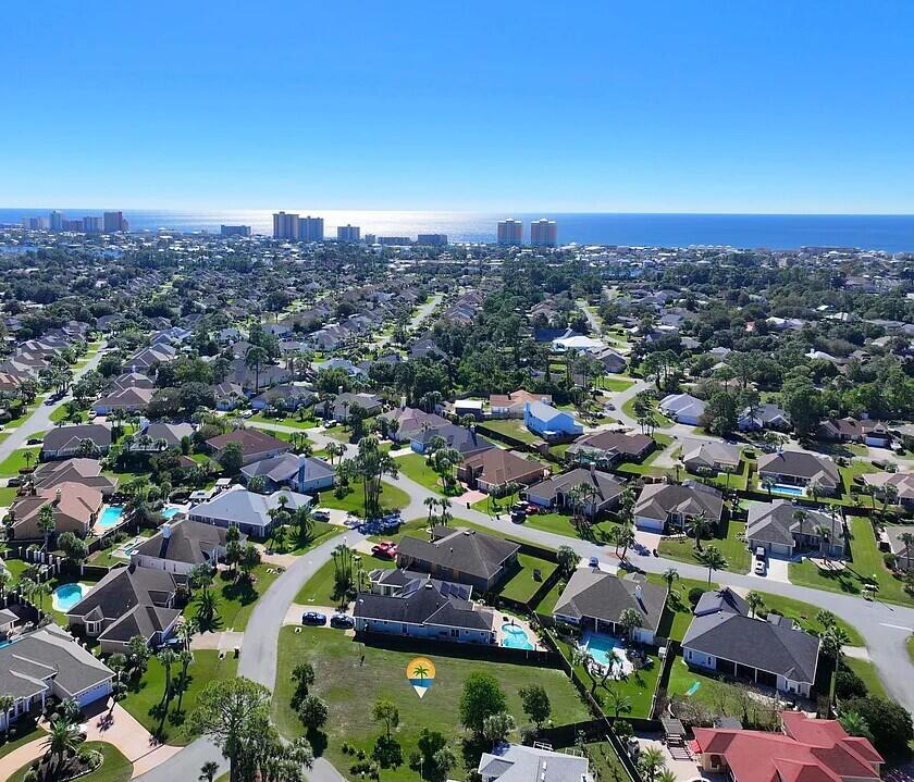 Envision life near the Grand Lagoon and the Gulf of Mexico! A cleared lot is now available in the desirable Palm Bay subdivision, offering the perfect foundation for your future coastal home. And the best part? Engineered stamped house plans are included, ready for you to start building! Secure your piece of this charming neighborhood today, whether you're building soon or later.