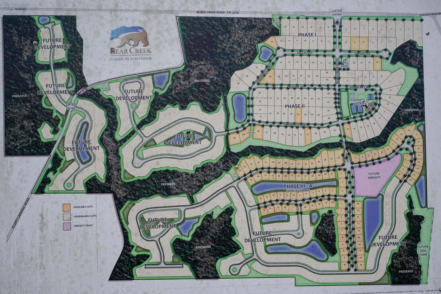 BEAR CREEK COTTAGES - Land