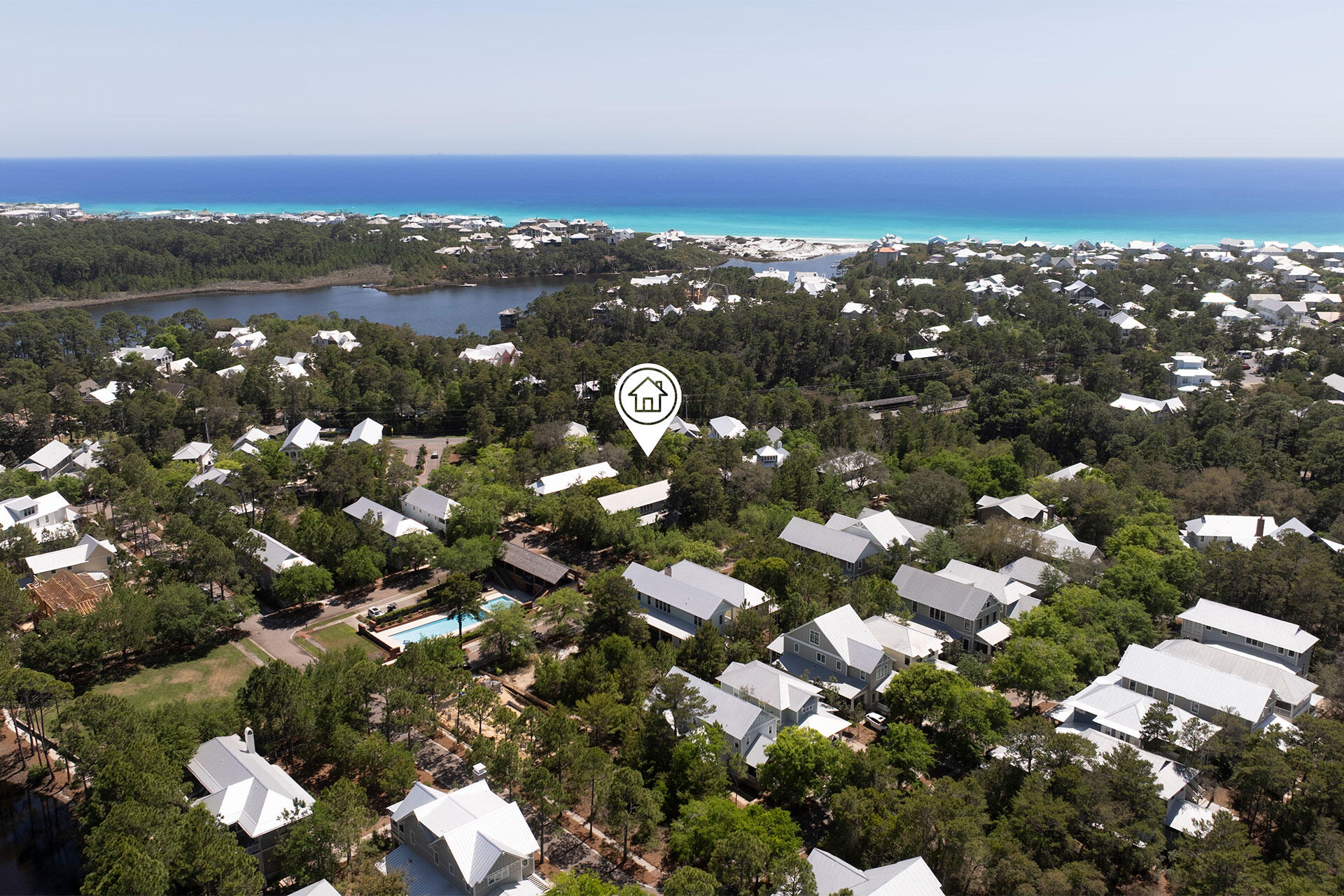 Located within the private, gated community of Forest Lakes along Scenic 30A, Lot 54 Okeechobee W offers an outstanding opportunity to build in one of the area's most sought-after neighborhoods. This homesite comes with plans for a thoughtfully designed residence featuring four bedrooms, three and a half bathrooms, 2,397 square feet of climate-controlled space, and a total living area of 3,146 square feet. Ideally located just a short stroll from the community pool and park, the lot provides a balance of convenience and tranquility. Less than a mile from Gulfview Heights Regional Beach Access, residents can easily reach the pristine white-sand beaches and breathtaking emerald Gulf waters. Positioned at one of the highest elevations along the coast, the neighborhood offers a serene and elevated lifestyle. Forest Lakes is renowned for its charming Southern Craftsman-style homes and outstanding amenities, including a seasonally heated two-tiered pool, a lakeside pavilion with an outdoor kitchen, and a stocked catch-and-release fishing lake. With meandering walking trails and abundant green spaces, the community fosters a connection to nature while maintaining a peaceful atmosphere. Consisting of only 150 homesites and bordering the scenic expanse of Point Washington State Forest, Forest Lakes offers an exclusive blend of privacy, natural beauty, and accessibility to everything 30A has to offer.