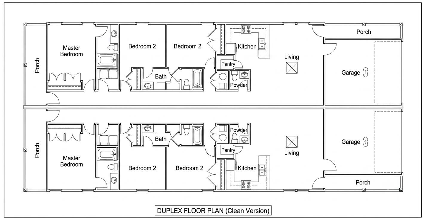 Brand new investment opportunity currently under construction! This thoughtfully designed duplex features two spacious units, each offering 3 bedrooms, 2.5 bathrooms, a 2 car garage, and 9 foot ceilings throughout. Interior finishes include luxury vinyl plank flooring, quartz countertops, soft close cabinetry, and a spacious primary suite.

The exterior is equally impressive with large covered back porches, privacy fencing for each unit, including a fence separating the two sides, as well as a well pump and irrigation system.

This property is an excellent opportunity for investors or owner occupants looking to offset their mortgage by living in one unit while generating rental income from the other. Quality construction, functional floor plans, and desirable finishes make this a standout investment with excellent income producing potential.