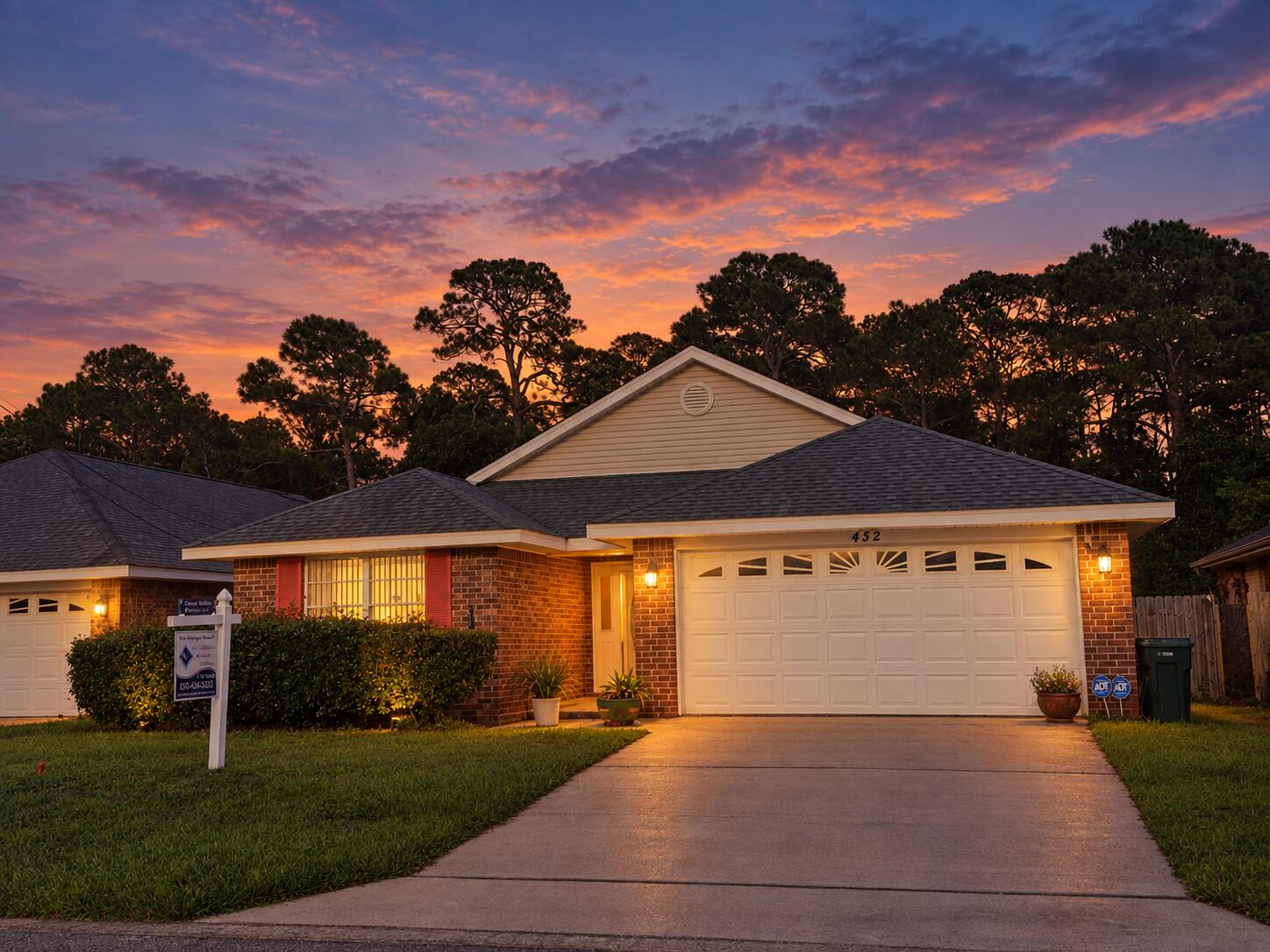 Welcome to this beautiful, move-in-ready family home in a highly convenient location! With Florosa Elementary School just 4 minutes away and the stunning beaches of the Emerald Coast only about 20 minutes from your door, you'll enjoy the perfect combination of comfort, convenience, and coastal living. Navarre Beach and Okaloosa Island are both easily accessible, while everyday amenities are close by, including a new Publix just 2.5 miles away. Hurlburt Field is only about 11 minutes away, making this home an ideal choice for military families and commuters. Inside, the desirable split floor plan offers plenty of space and privacy, including two living areas, a spacious eat-in kitchen with abundant cabinetry and pantry storage, and a private primary suite featuring two closets. This home is centrally located and designed for comfortable family living. Easy to show!
