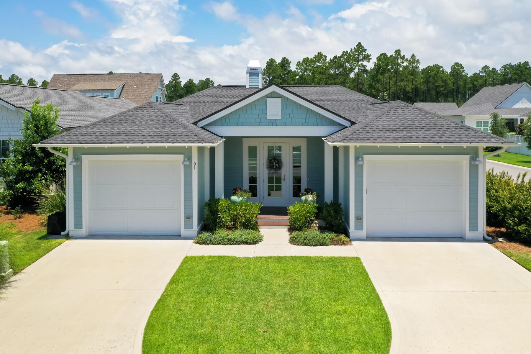 Welcome to your next home in the highly desirable Watersound Origins community! This beautifully maintained single-story residence offers 3 spacious bedrooms, each with its own en-suite bathroom and oversized closet featuring custom built-in shelving--perfect for organized living. The primary suite is a true retreat, boasting dual walk-in closets, a double vanity, soaking tub, and a luxurious walk-in shower. The heart of the home features an open-concept layout connecting the living and dining areas, which flow seamlessly onto a covered and screened-in porch--perfect for relaxing or entertaining. The kitchen includes a large walk-in pantry, ideal for all your storage needs. Additional highlights include a private gated yard, a two-car garage, and ample closet and storage space throughout. This home is being offered unfurnished, providing a blank canvas to make it your own.
Living in Watersound Origins means enjoying resort-style amenities, including a large community pool, access to a private golf course, and proximity to the best of 30A beaches, dining, shopping, and scenic nature trails are just minutes away.
Don't miss this opportunity to live in one of the most sought-after communities along the Emerald Coast