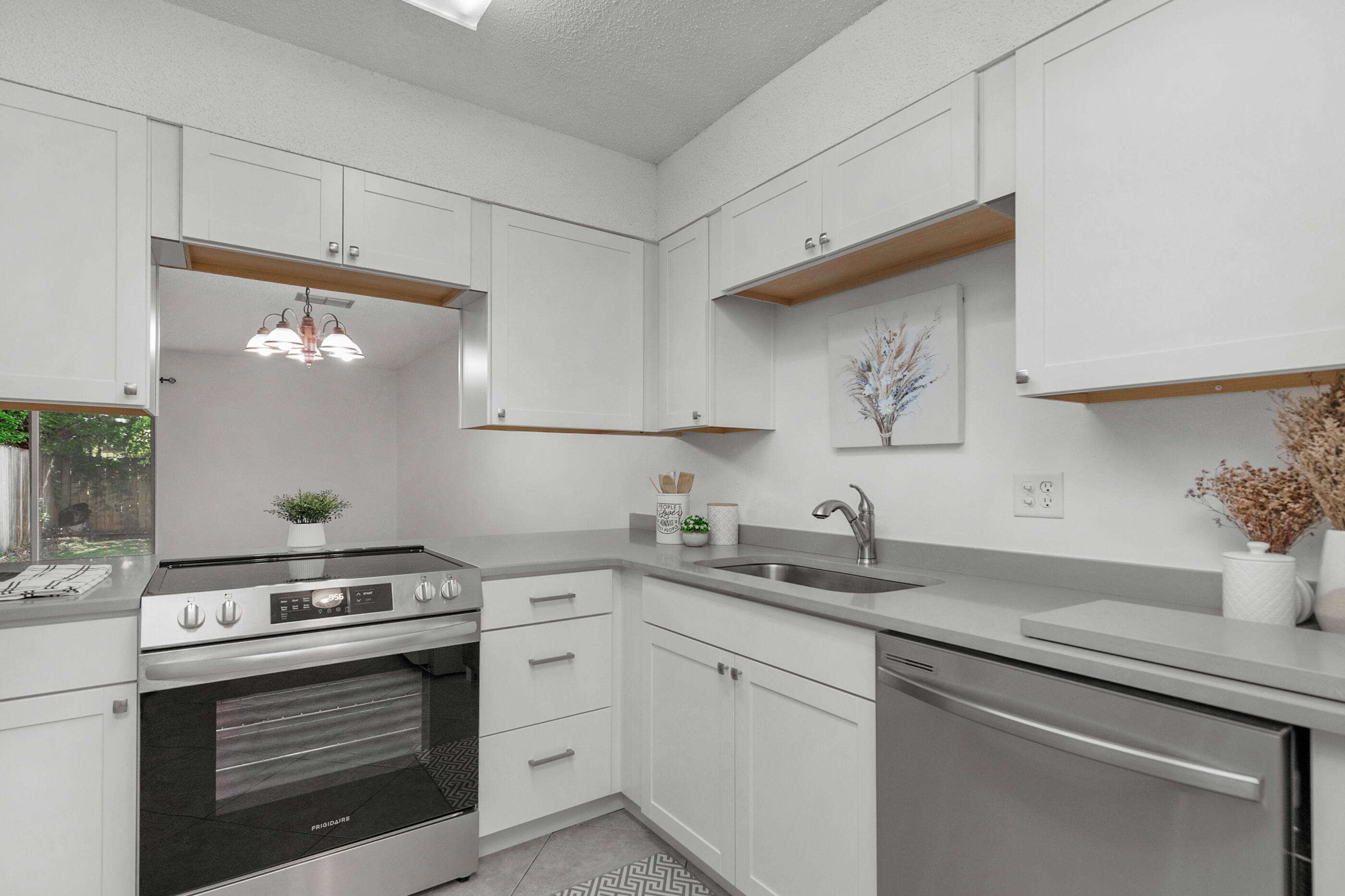 Completely Renovated Townhome--Minutes from Eglin AFB & Hurlburt Field: Discover your perfect home base! This fully renovated townhome is ideally situated just minutes from Eglin AFB, Hurlburt Field, premier shopping, local beachfront parks, and the pristine white sands of Okaloosa Island, making it an excellent choice for those desiring quick access to the best of Fort Walton Beach. The home boasts a brand-new kitchen with stainless steel appliances and elegant quartz countertops, freshly installed flooring upstairs, newly painted, newly installed toilets, and a beautifully renovated full bathroom. This townhome is ready to welcome its new tenant. Schedule your showing today and step closer to living in your dream home! Text owner to apply: 850.749.4778
