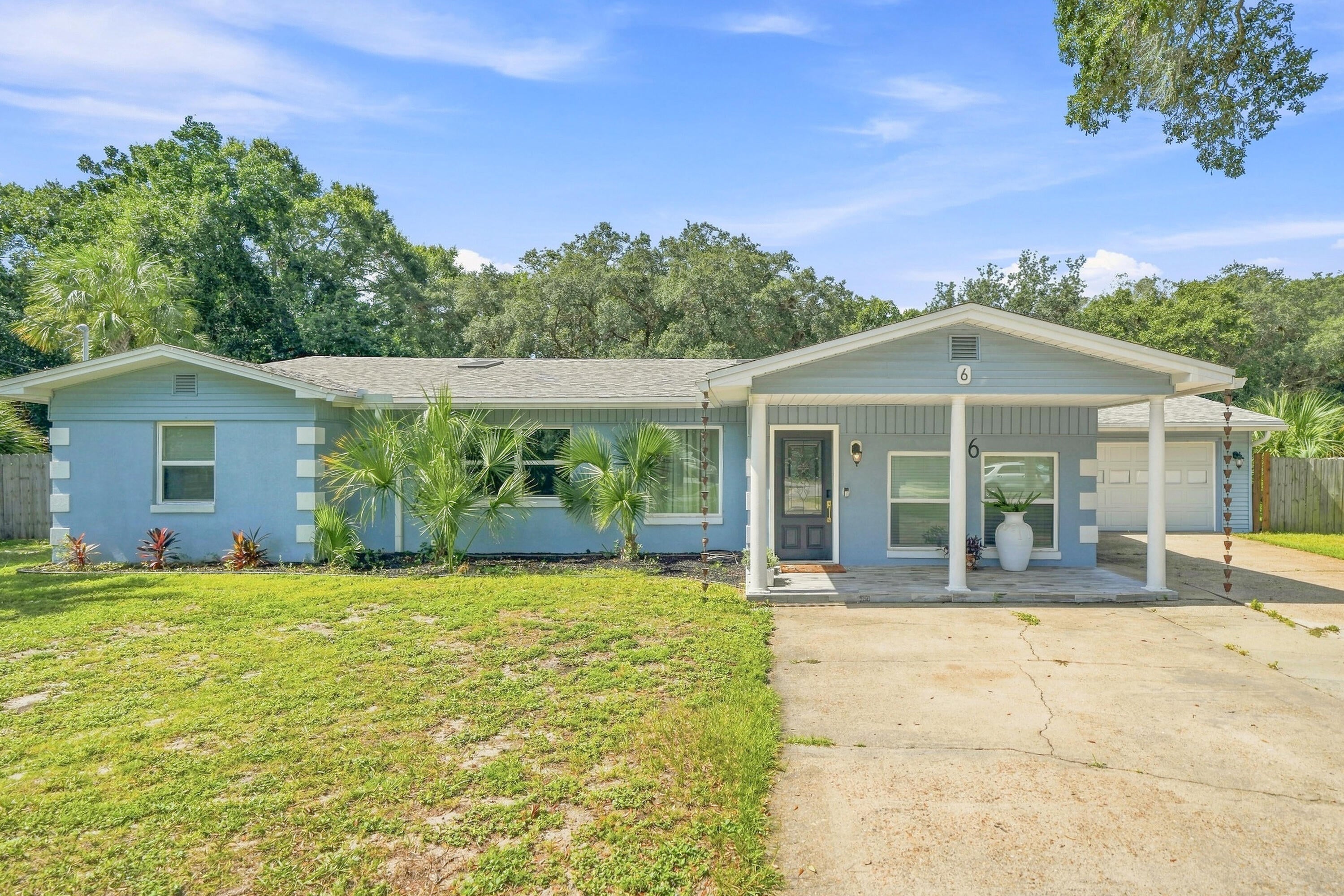 Coastal Comfort in Fort Walton Beach!

Welcome home to this beautifully refreshed Fort Walton Beach rental offering modern updates, coastal style, and comfortable Florida living!

 Features you'll love:

* Beautiful wood-look flooring throughout
* Crisp white walls with stylish black interior doors
* Bright, inviting living spaces
* Updated bathrooms
* Oversized walk-in shower with decorative tile & pebble-style flooring
* Modern fixtures and stylish vanities
* Comfortable bedrooms with ceiling fans and generous closet space
* Fresh, clean coastal-inspired finishes throughout

Located in the heart of Fort Walton Beach, you'll be close to everything that makes the Emerald Coast special beautiful beaches, restaurants, shopping, boating, fishing, parks, and outdoor adventures.

Whether you're relaxing at home or enjoying everything the coast has to offer, this home gives you the perfect place to enjoy the Florida lifestyle.

Bright. Fresh. Comfortable. Coastal. Welcome home!