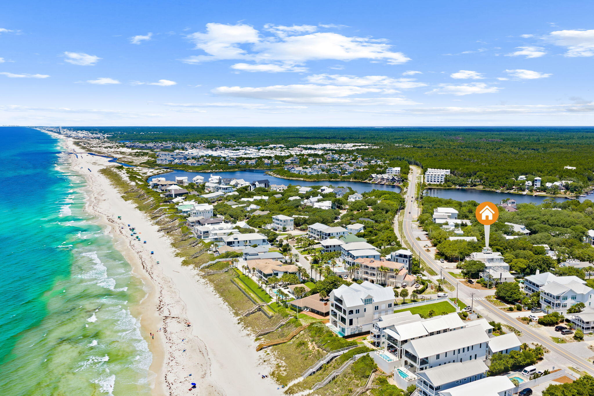 HWY 30A Near Watersound and Camp Creek Lake in Seacrest Beach - Residential