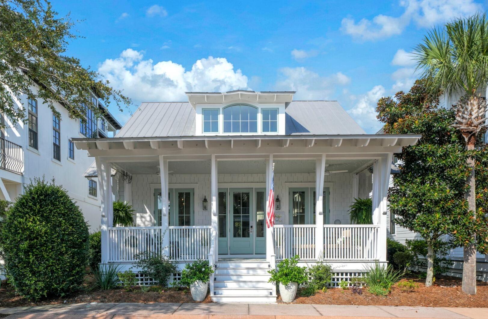 Beach Cottage in Cypress Dunes
This charming 3-bedroom, 3-bathroom beach cottage in Cypress Dunes is the perfect getaway for those looking to relax and enjoy everything 30A has to offer. As you cross the wooden bridge into Cypress Dunes, you'll immediately feel the peaceful, coastal atmosphere of this gated community.

A welcoming front porch sets the tone for this delightful cottage and provides the perfect spot to enjoy your morning coffee, unwind with a good book, or relax with an evening beverage. Step inside to a bright and spacious great room featuring vaulted ceilings and French doors that open directly onto the front porch.

The inviting dining area offers plenty of room for family meals, while the light-filled kitchen provides abundant cabinet space and a convenient breakfast bar for casual dining. Down the hallway, you'll find the laundry area and a convenient drop zone for shoes and beach gear.

The main-floor primary suite is generously sized with plenty of room for a luxurious king-sized bed. The attached bathroom features two separate vanities and an oversized shower. Across the hallway, the second bedroom offers comfortable accommodations and a private en-suite bathroom with a tub/shower combination.

One of the cottage's most inviting features is the screened-in back porch. Complete with a dreamy porch swing, it's an ideal place to listen to the birds, enjoy the gentle Gulf breeze, and take in views of the neighborhood's lush green space surrounded by mature trees and vegetation. The home also offers plenty of parking for guests.

Upstairs, you'll discover a spacious loft area with two beds and a dedicated workstation, making the space versatile for children, additional guests, or remote work. A third large bedroom is also located upstairs and includes its own private bathroom with a shower.

Cypress Dunes offers an exceptional setting on the west end of 30A, with amenities designed for both relaxation and recreation. Residents and guests enjoy access to two swimming pools, an exercise room, an amenities center, tennis courts, a pickleball court, green spaces, and boardwalks throughout the community.

Nature lovers will especially appreciate the neighborhood's peaceful setting. Cypress Dunes features beautiful, mature cypress ponds, some with trees more than 100 years old, that wind through the community. The neighborhood is nestled next to Topsail Hill State Park and Preserve, providing abundant opportunities to experience local wildlife, native plants, and the natural beauty of the area.

With the entrance to Topsail Hill State Park just a short distance away and several beach access points along 30A nearby, this cottage provides an ideal combination of comfort, community amenities, and easy access to the Gulf Coast.

Whether you're looking for a relaxing family vacation, a peaceful beach retreat, or a home base for exploring 30A, this charming Cypress Dunes cottage offers the perfect place to slow down, reconnect, and enjoy the best of the Emerald Coast.
