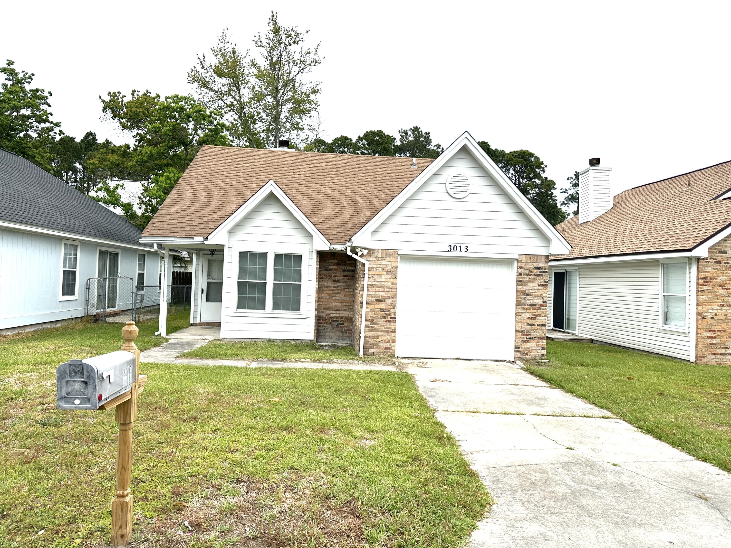 Welcome to this cozy 2 bedroom 1 bath home in a secluded and quiet neighborhood surrounded by woods and containing neighborhood ponds. Ideally situated for quick access to Eglin Air Force Base and Hurlburt Field, local colleges, nearby schools, shopping, restaurants and Emerald Coast beaches. Why rent when you can own your own home? Great starter home or investment opportunity. Featuring tile flooring throughout, a fireplace, high living room ceiling, back wooden porch, a box-seat window in one of the bedrooms, a big farm sink, quartz countertops and a single-car garage. Don't let this one get away. The agent believes the information provided in this listing is accurate and true; the buyer & the buyer's agent are to verify all info deemed important.