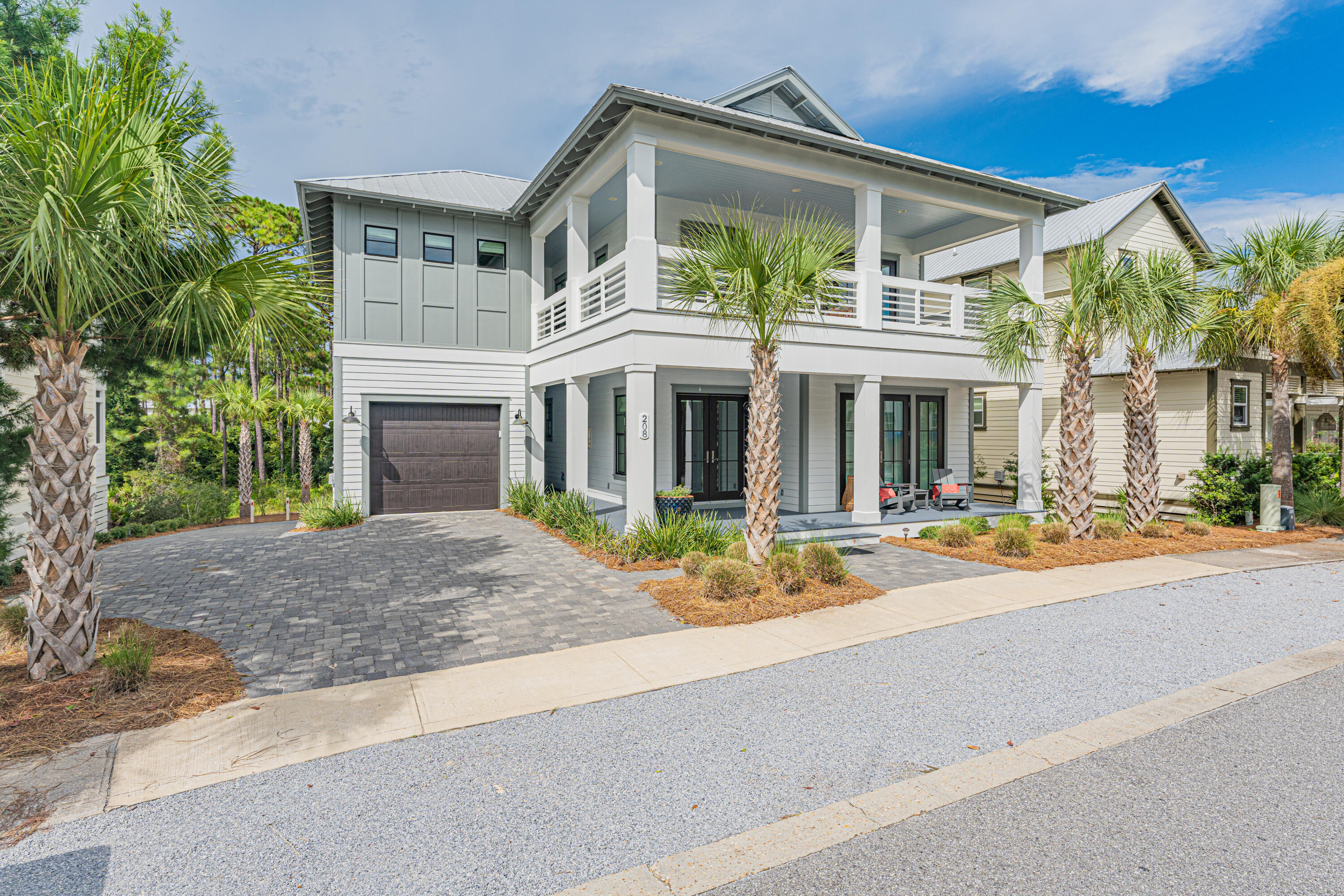***PROVEN RENTAL PERFORMANCE***, $255,925 ON THE BOOKS FOR 2026***LUXURY SCALE, AND AN UNBEATABLE LOCATION ARE WHAT MAKE 208 BEACH BIKE WAY WORTHY OF ITS NAME, THE CROWN JEWEL OF SEACREST BEACH. THIS FULLY FURNISHED 4BR+ BUNKROOM AND 4.5 BATH HOME GENERATED A TOTAL OF $860,000 IN GROSS RENTAL REVENUE SINCE 2023 TO PRESENT!  AS OF APRIL21, 2026 THIS JEWEL ALREADY HAS $191.214  ON THE BOOKS FOR 2026 --GIVING BUYERS AN IMMEDIATE, REAL-WORLD INVESTMENT STORY, NOT A PROJECTION! BUYER MUST HONOR ALL  CURRENT BOOKINGS. Perfectly positioned between Alys Beach and Rosemary Beach on an extra-wide home site, this beautifully designed home offers over 3,000 square feet of living space, oversized rooms throughout, sleeping accommodations for large groups, and more than 1,500 square feet of porches and balconies built for memorable beach stays and exceptional guest appea Location is everything...Directly in front of the home, the palm-lined pathway leads straight to Seacrest's amenity core, including the newly added Town Hall/community hub, the 12,000-square-foot lagoon pool, and on toward the deeded beach access. In the  back, is a preserve with wooded trails lead toward Alys Beach and Rosemary Beach, giving this property a rare combination of privacy and walkability that is incredibly hard to duplicate in Seacrest. The tram stop is right at the front door, so guests have effortless access to the beach, pool, shopping, dining, and everything that makes this stretch of 30A so special.

Inside, the home is designed to impress both owners and renters, with a large open living area, one of the biggest kitchen islands you will see in Seacrest, commercial-grade appliances including a 6-burner gas range, designer finishes, multiple king suites, a fun bunk/game retreat, ensuite baths, two laundry areas, and easy parking for up to 8 vehicles. The outdoor living is just as strong, with expansive covered porches, a built-in grill area, peaceful wooded views, and a hot tub that adds even more appeal for owners and vacation guests alike.

WHAT TRULY SETS THIS PROPERTY APART IS THAT THE BUSINESS SIDE IS ALREADY BUILT. THE HOME HAS A STRONG PRESENCE ON AIRBNB, VRBO, AND DIRECT BOOKING CHANNELS. THE SALE INCLUDES THE PROPERTY'S BRANDED WEBSITE AND MARKETING ASSETS: HTTPS://WWW.208BEACHBIKE.COM/ COPY AND PASTE THIS INTO YOUR BROWSER AND SPEND A FEW MINUTES ON IT TO APPRECIATE THE VALUE OF THE DIRECT-BOOKING PLATFORM, BRANDING, AND GUEST-FACING MARKETING ALREADY IN PLACE.   SELLER WILL ALSO ASSIST ONE-ON-ONE WITH THE TRANSITION OF FUTURE BOOKINGS, WEBSITE ASSETS, AND RENTAL OPERATIONS, CREATING A RARE TURNKEY OPPORTUNITY FOR THE NEXT OWNER. REACH OUT TO ME AND I WILL SEND THE FULL PACKAGE OF SUPPORTING DOCUMENTS, BOOKING DETAILS, AND TRANSITION INFORMATION.