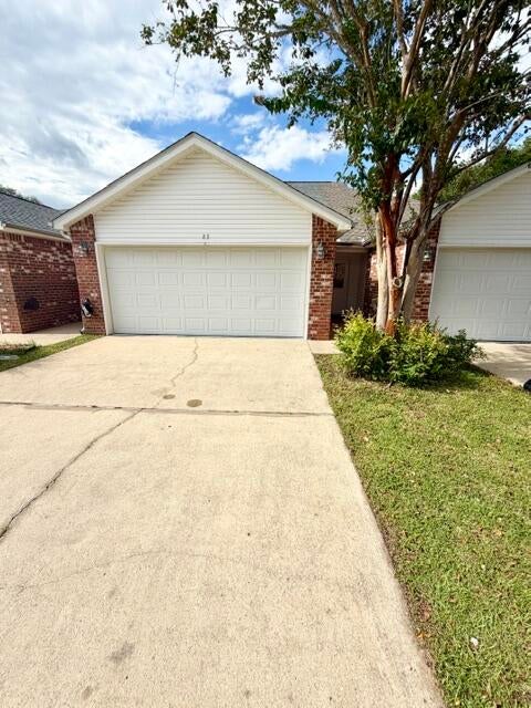 AVAIL: 8/11. SEC DEP = $1,700 - CAN BE BROKEN UP IN 2 MO. INSTALLMENTS IF QUALIFIED. SORRY, NO PETS/SMOKING ALLOWED. CONVENIENTLY LOCATED OFF HWY 98 & BY AF BASES, SCHOOLS, BEACHES, SHOPPING & RESTAURANTS! THIS 1 STORY TOWNHOUSE FEATURES AN OPEN FLOOR PLAN GREAT FOR ENTERTAINING. KITCHEN HAS ALL THE APPLIANCES IN PLACE. TILE THROUGHOUT EXCEPT FOR WOOD LOOKING LVP IN THE BEDROOMS - NO CARPET! NEUTRAL PAINT & CEILING FANS THROUGHOUT. ALL ELECTRIC! MASTER SUITE HAS DOUBLE VANITY SINKS & A WALK IN CLOSET. THE ADDITIONAL BEDROOM HAS A SEPARATE ENTRANCE TO THE BACKYARD. COVERED BACK PATIO TO ENJOY. OPEN COMMUNITY BACKYARD. 2 CAR GARAGE W/ AUTO OPENER, ATTIC STORAGE & WASHER & DRYER HOOK UPS. HOME IS ON A DEAD END STREET FOR LITTLE TRAFFIC. SECURITY SYSTEM IN PLACE IF TENANT WISHES TO PAY/USE.