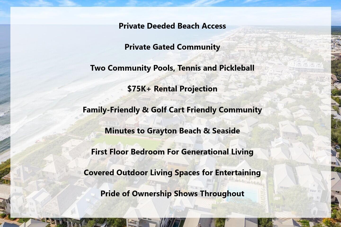 THE PRESERVE AT GRAYTON BEACH - Residential