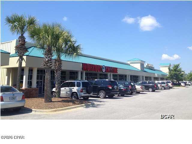 4,500 square foot office space located in Lyndell Centre at the southeast corner of Panama City Beach Parkway and Lyndell Lane. The space is currently occupied by Workout Anytime. Contact listing agent for more information.