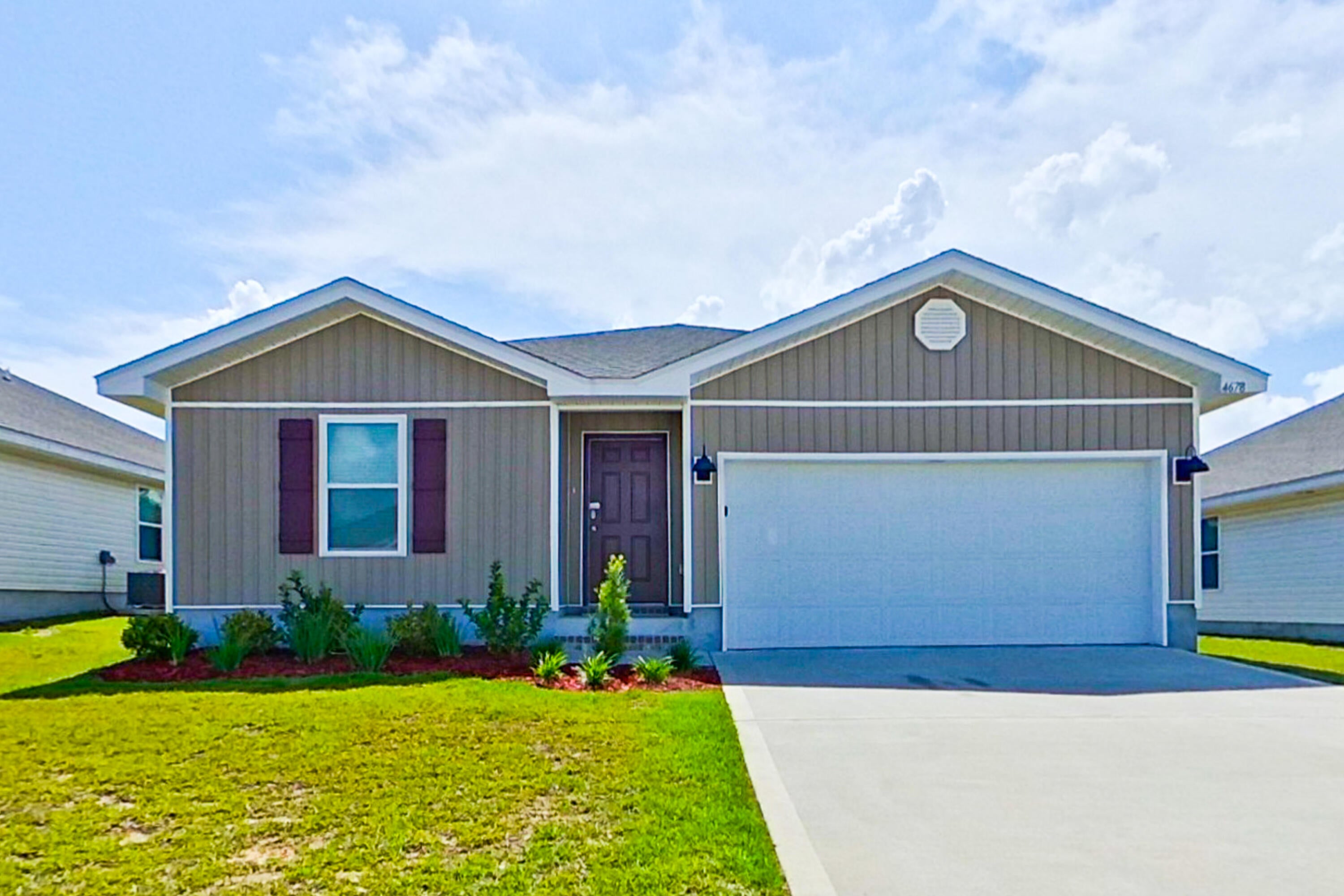 Welcome to Boracay Cove! This spacious 4 bedroom, 2 bathroom single-family home in Pace features an open layout, luxury floors, stone countertops, stainless steel appliances, fenced-in back yard, and a two car garage. Boracay Cove is conveniently located close to Hwy 90, Pensacola State College, and 15 minutes from Avalon Beach. A $75 monthly amenity fee includes Lawn Maintenance.

Kairos Living is cat and dog friendly and is happy to provide long-term leases and 24/7 emergency maintenance! Visit our Kairos Living website to Self Tour on your own schedule or Apply today!

Please Note: The advertised rent amount covers the base rent only. Additional monthly charges include a $75.00 Amenity Package Fee and an $11.99 Utility Management Fee. Other charges, such as Pet Rent, may apply depending on your specific needs. All pictures, floor plans, measurements, specifications, or other descriptions are for informational purposes only, and Kairos Living, LLC makes no guarantee, warranty, or representation as to their completeness or accuracy. Potential residents are responsible for conducting their own independent investigation of the property to verify all information and determine suitability.