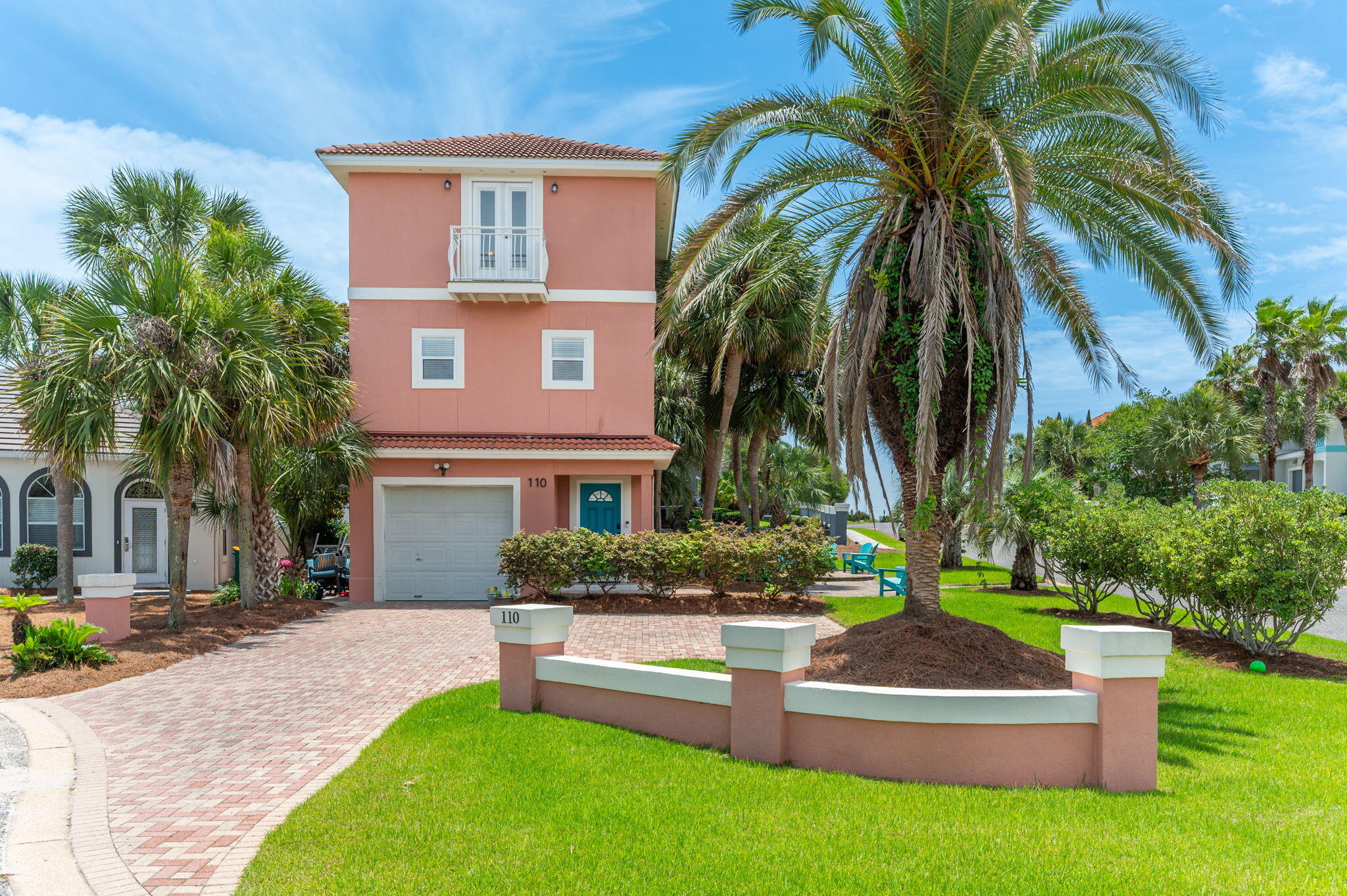 Coastal living meets investment potential in this stunning 3-story home offering 2,068 square feet, 3 bedrooms, and 3.5 bathrooms on a desirable corner lot less than 1/4 mile from the beach. Designed for both relaxation and entertaining, the home features a beautiful paver patio with a seating area perfect for enjoying coastal evenings. Residents enjoy access to a community pool, tennis courts, and deeded beach access, while the spacious layout, 1-car garage, and prime location make this owner-occupied property an excellent opportunity for a future short-term rental or vacation getaway.