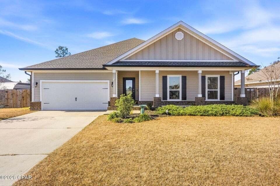 WHY WAIT? THIS HOME IS READY FOR YOU! 🏡✨ Looking for more space, a great backyard, and a community with amenities you'll actually enjoy? This 4-bedroom, 2.5-bath, 2,303 sq. ft. home in Fanning Bayou deserves a look! Inside, you'll find an open floor plan with vaulted ceilings, a spacious kitchen with granite countertops, a large island, updated appliances, and an oversized pantry. The primary suite features a beautiful ensuite and large walk-in closet, while three additional bedrooms provide plenty of flexibility. Step outside to a fully fenced backyard, extended covered porch, and peaceful pond views--perfect for morning coffee, entertaining, or relaxing after a long day. Enjoy neighborhood amenities including a 5,000 sq. ft. pool pavilion, grilling areas, and playground. ✨ Why wait? If you've been waiting for the right home, this could be it. Come see it, fall in love, and make it yours!
 views. Ideal for relaxation or entertaining. The primary suite offers vaulted ceilings and a luxurious en-suite bathroom with a soaking tub, glass-enclosed shower, and an expansive walk-in closet. Three additional generously sized bedrooms and a well-appointed laundry room complete the functional layout.

As a resident of this community, you will also have access to the 5,000 Sq Ft pool pavilion, grilling areas, as well as a playground.

I invite you to experience this exceptional home for yourself. 

Conveys with the property: AquaPro Water Systems reverse osmosis system, Reme Halo UV light air duct purifier, and outdoor shed.