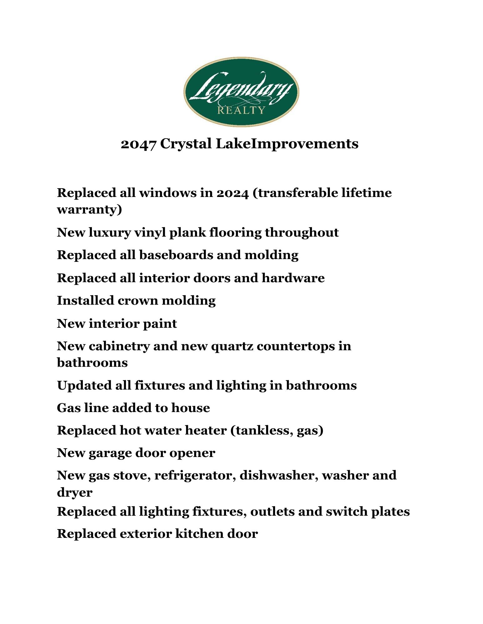 CRYSTAL LAKE - Residential
