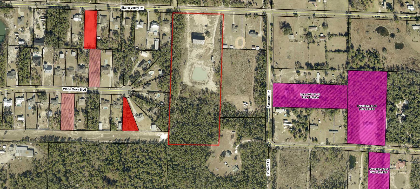 NO RECORDED SUBDIVISION - Land
