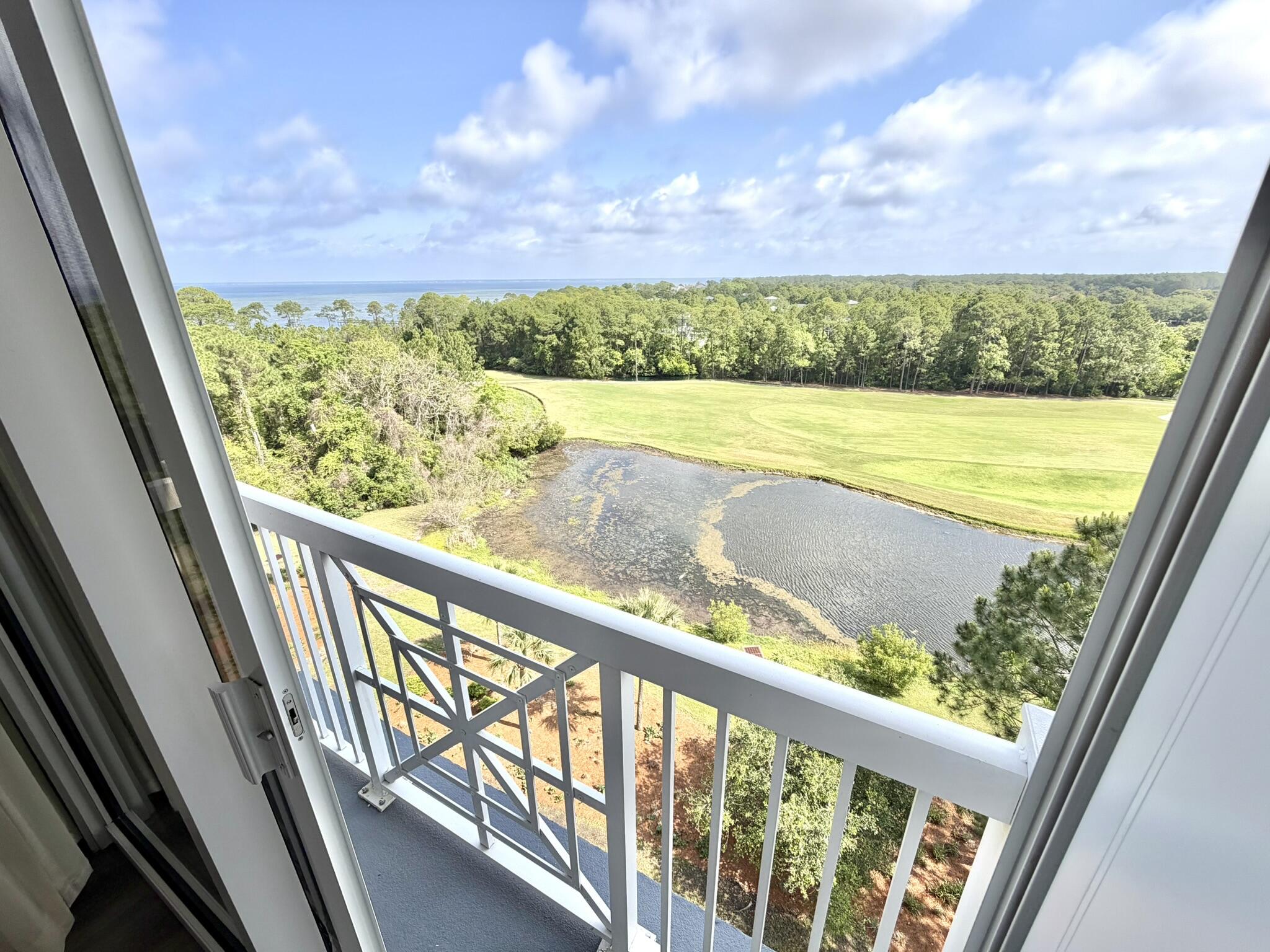 Beautifully perched on the seventh floor, this light and airy studio welcomes you with Bay views overlooking the treetops and Burnt Pine Golf Course below.  The Elation condo is perfectly situated a short stroll from all the action and entertainment of Baytowne Wharf, Conference Center and the full-service marina.  This turn-key rental ready Unit is fully furnished and comes complete with everything you need, featuring a stainless refrigerator/freezer, dishwasher and microwave.  Once you are here, you have access to all that the Sandestin Golf and Beach Resort has to offer.  Whether it's playing golf or tennis, relaxing on the beach, boarding a dinner cruise or enjoying a shopping excursion to find that just right something for someone special, or yourself, it's all here for you to enjoy!