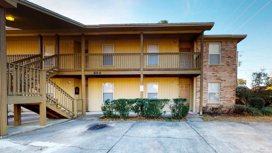 Located on the 2nd floor, this very nice and well maintained apartment offers an open floor plan for the living/dining/kitchen areas with an additional breakfast bar. Apt has carpet throughout with ceramic tile in the 'wet' areas. You can also enjoy and relax on your covered back porch which also has additional storage. The unit boasts a split bedroom plan (meaning two bathrooms between both bedrooms!). Pest control is provided but sorry, no pets or grills allowed. All Coastal Realty Services residents are enrolled in the Resident Benefits Package (RBP) which includes renters insurance, HVAC air filter delivery (for applicable properties) and our best-in-class resident rewards program, and much more! More details upon application.