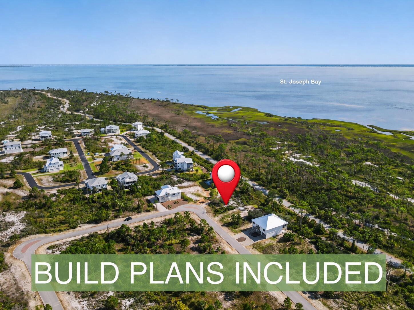 Welcome to Lot 17 Hemingway Circle, an elevated homesite tucked inside the gated Sunset Pointe at Secluded Dunes community on beautiful Cape San Blas. Offering approx. 0.25 acres, this unique property backs to natural vegetation and green space toward St. Joseph Bay, creating a peaceful setting for a future home immersed in the natural beauty of the Cape. Even better, much of the planning has already been done! Custom build plans designed specifically for this homesite are available upon request, giving the next owner a valuable head start toward bringing their Cape San Blas vision to life without spending months beginning the design process from scratch. Sunset Pointe at Secluded Dunes offers gated entry, street lighting, fiber optic internet, a community pool and a private boardwalk leading to the beach. With convenient access to both the Gulf and St. Joseph Bay, the community is also among the closest to the entrance of St. Joseph Peninsula State Park, putting miles of pristine coastline and some of the Cape's best boating, fishing, paddling and outdoor recreation just minutes away. For those looking to claim their place on Cape San Blas, Lot 17 offers a rare combination of privacy, natural beauty, community amenities and a head start toward building the coastal home you've envisioned.